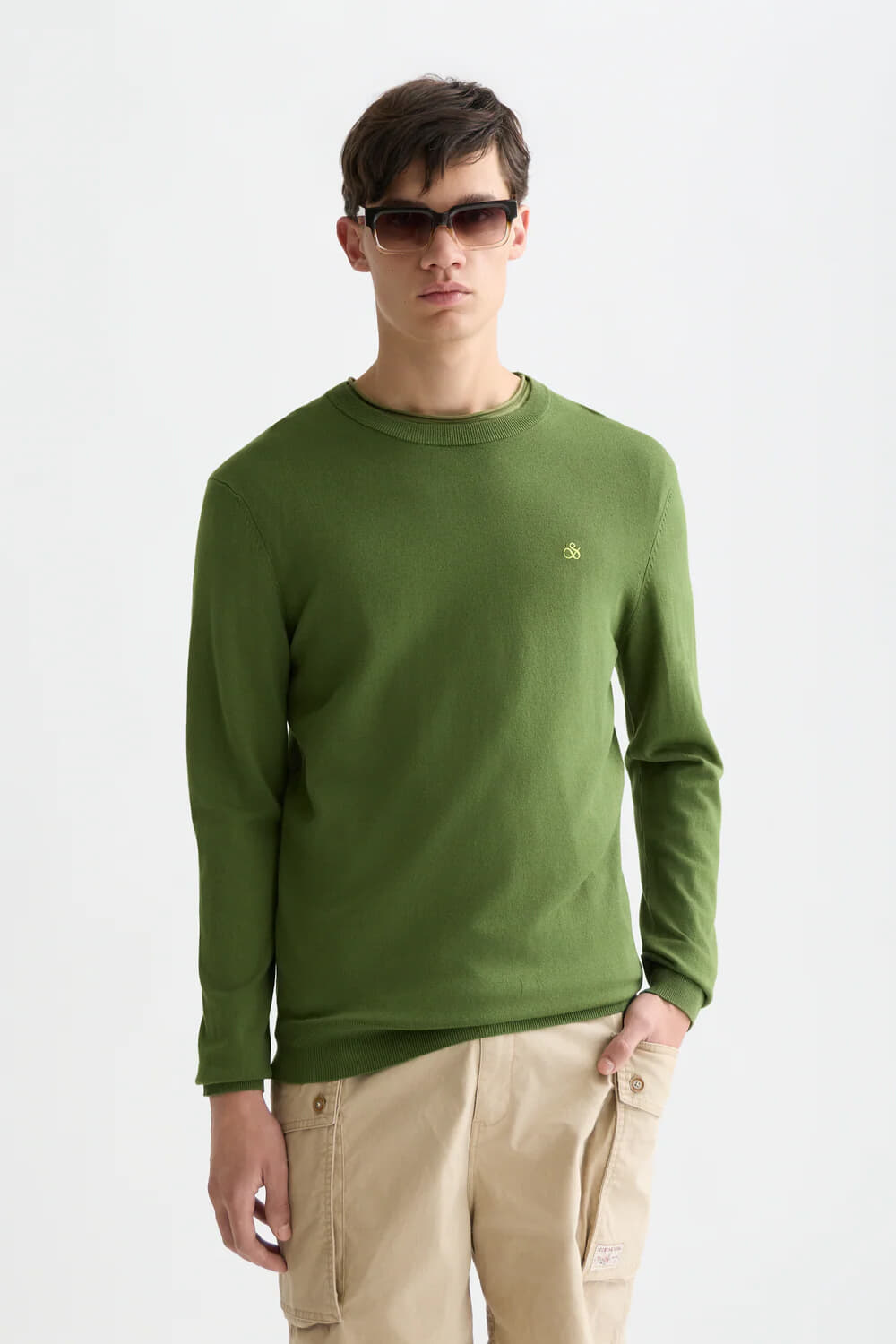 Scotch & Soda Trui  Army