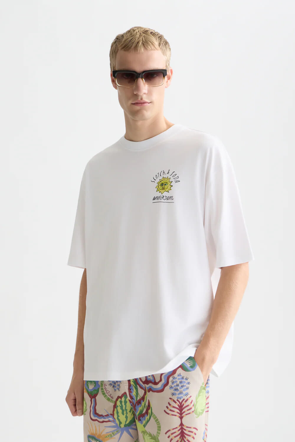 Scotch & Soda T-shirt Wit