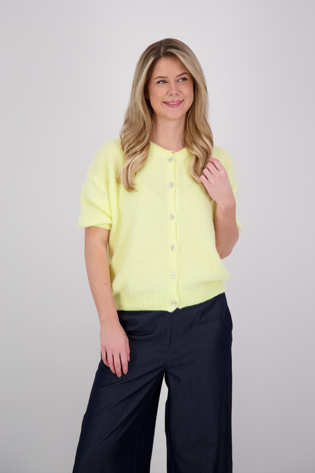 Bomont Vest Femme Chic Geel