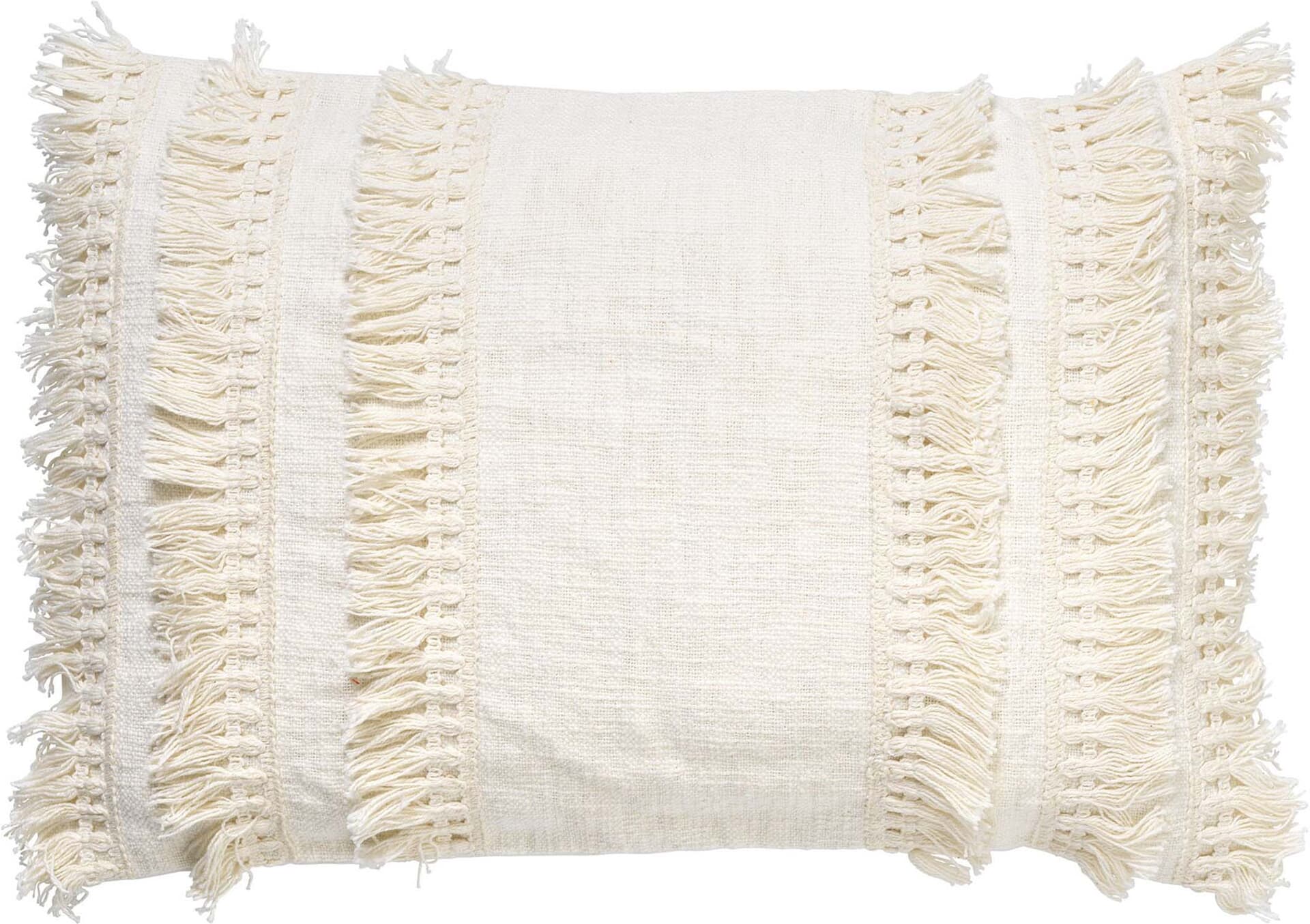 Dutch Decor Sierkussen Fara 40x60 cm Snow White Wit