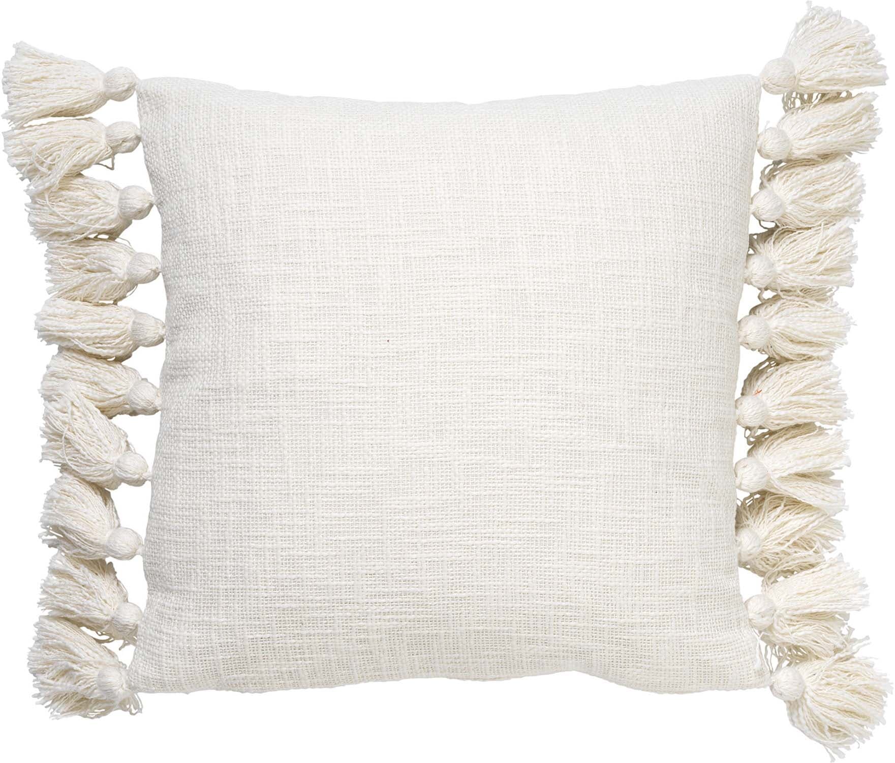 Dutch Decor Sierkussen Ruby 45x45 cm Snow White Wit