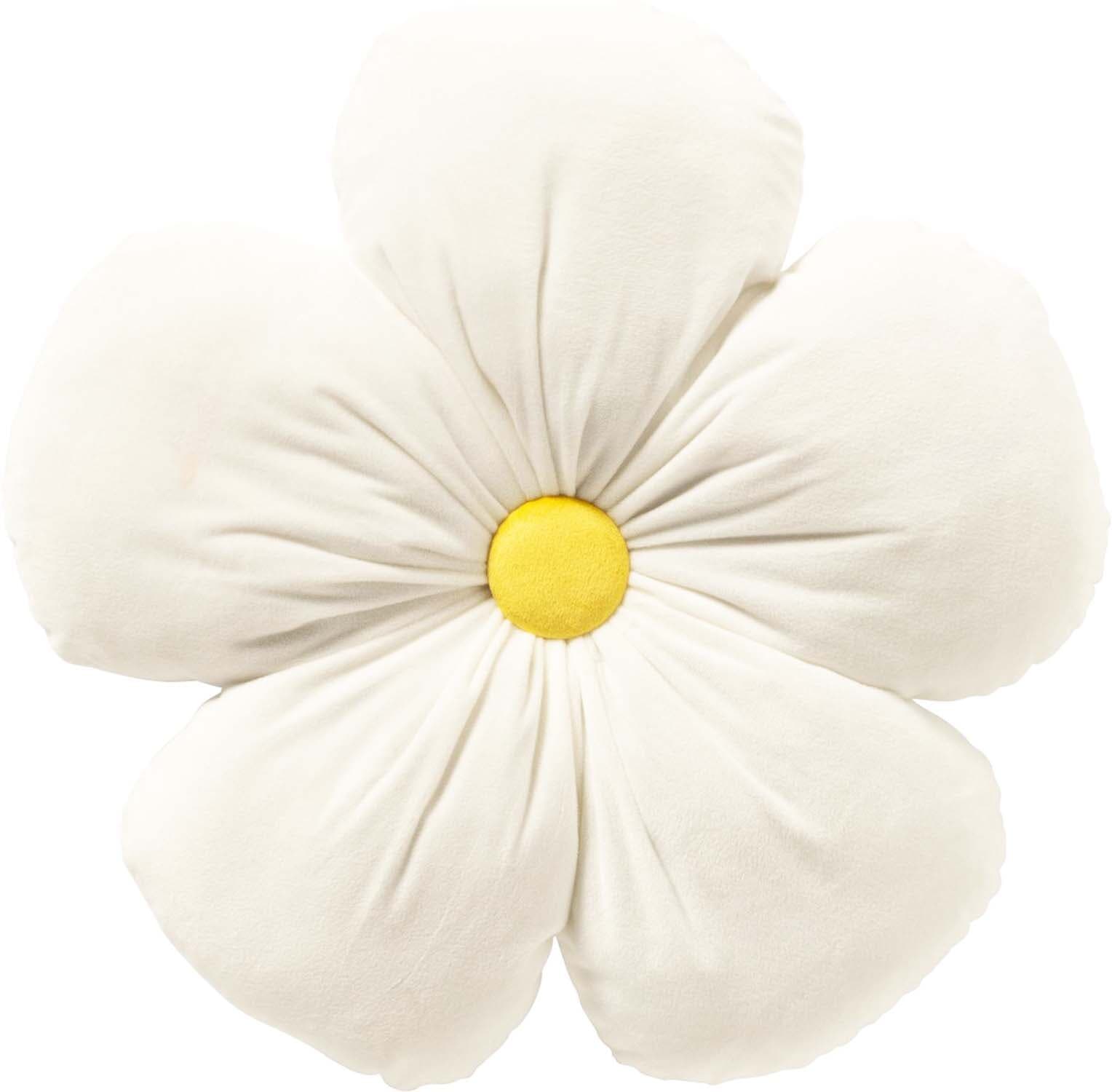 Dutch Decor Sierkussen Leander Ø40 cm Snow White Wit