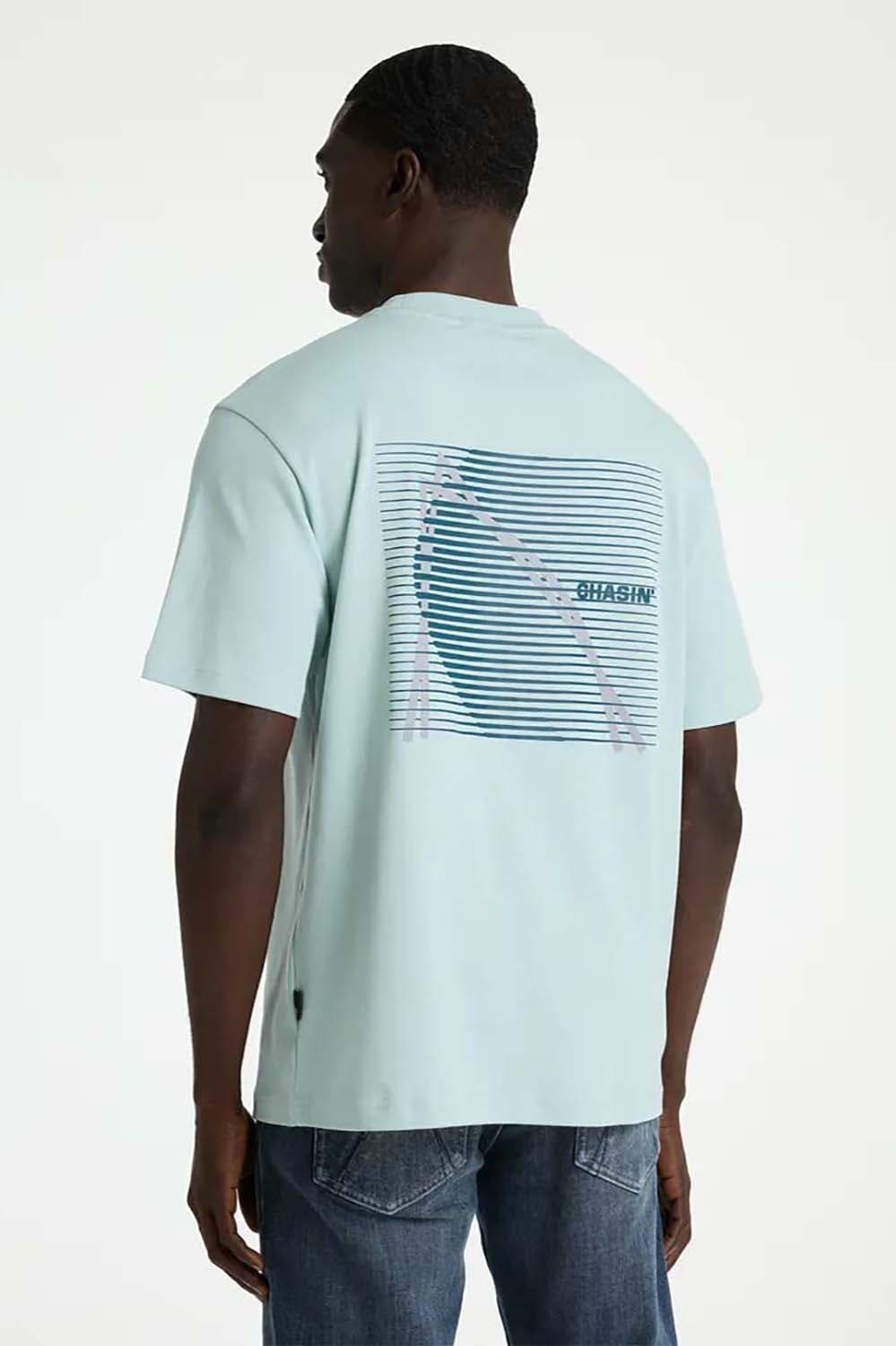 Chasin T-shirt Ido Blauw