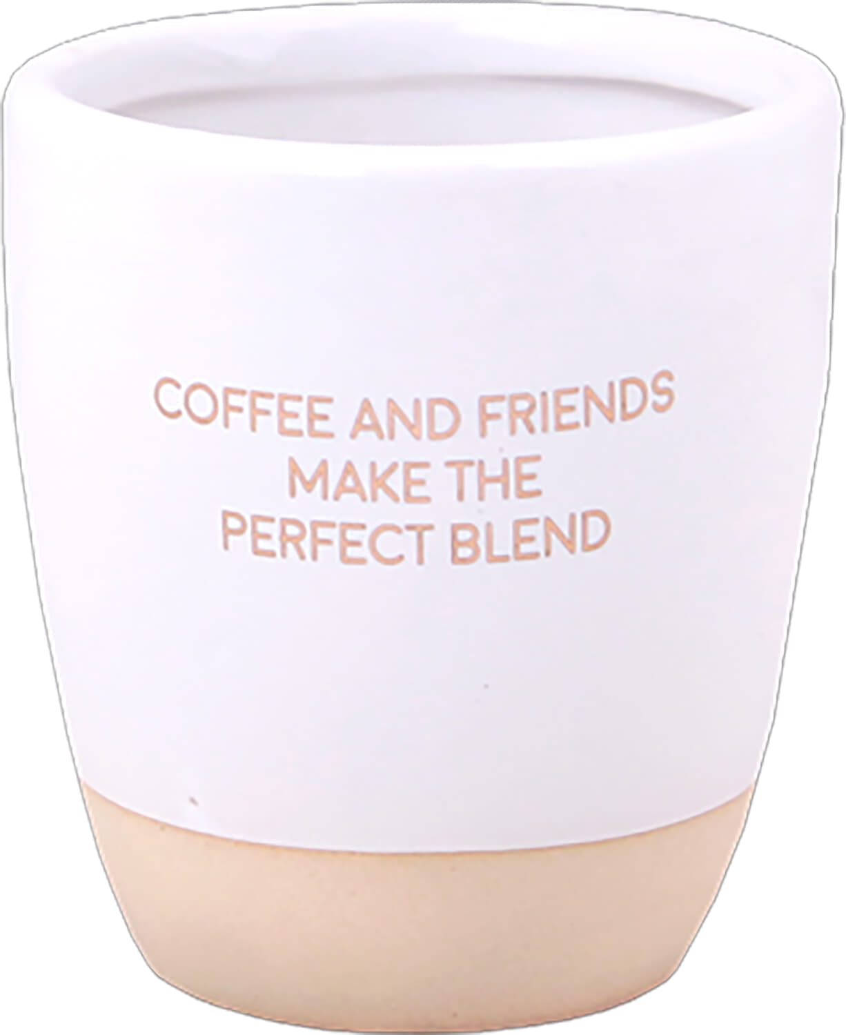 My flame lifestyle SOJAKAARS IN KOFFIEKOP - COFFEE & FRIENDS, MAKE TH Wit