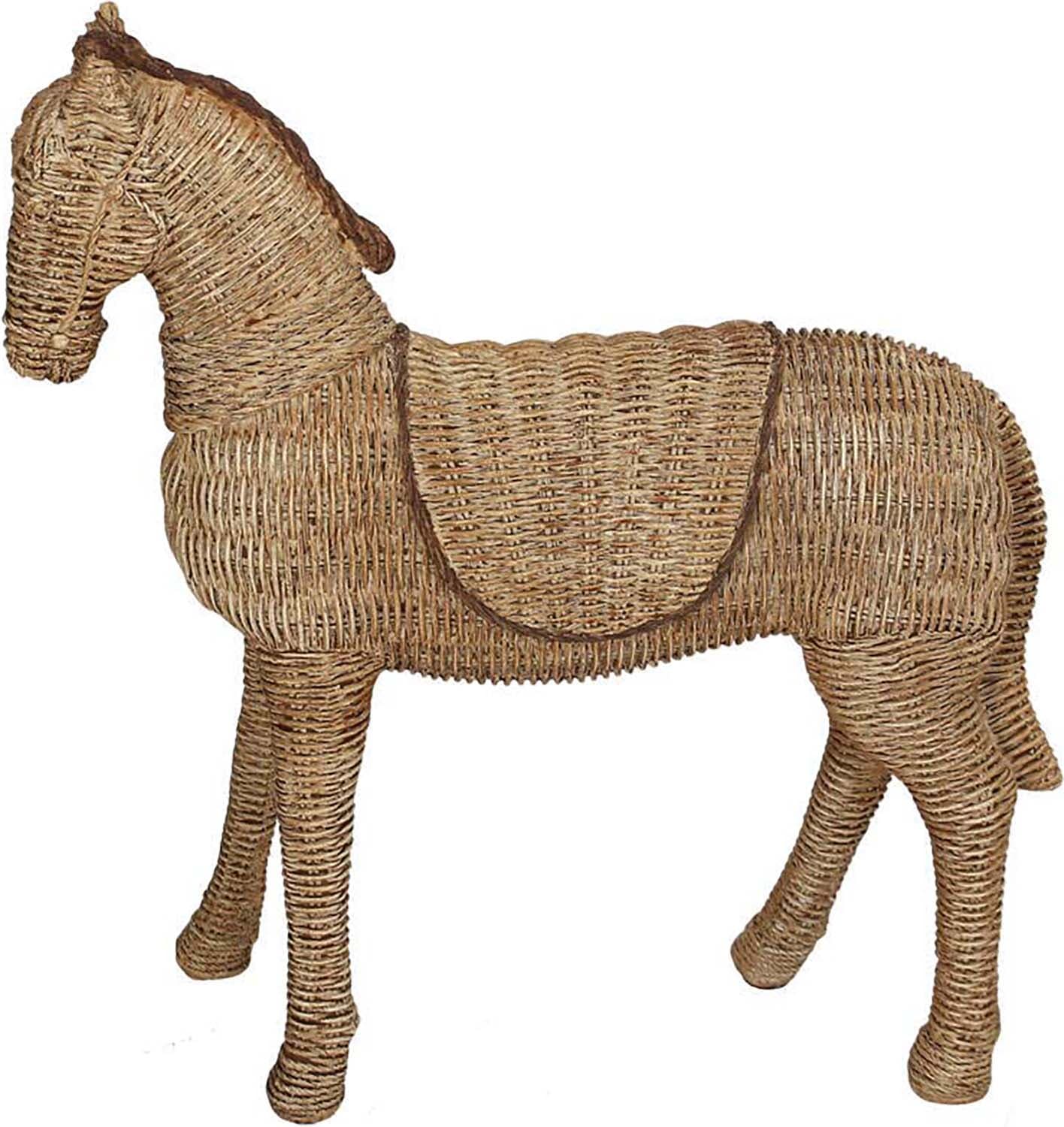Bomont Collection Ornament Horse 24x8x26cm Bruin