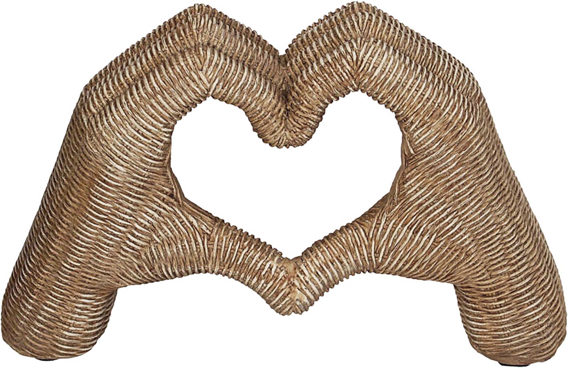 Bomont Collection Ornament Handen 24.5x9.5x15.2cm Beige