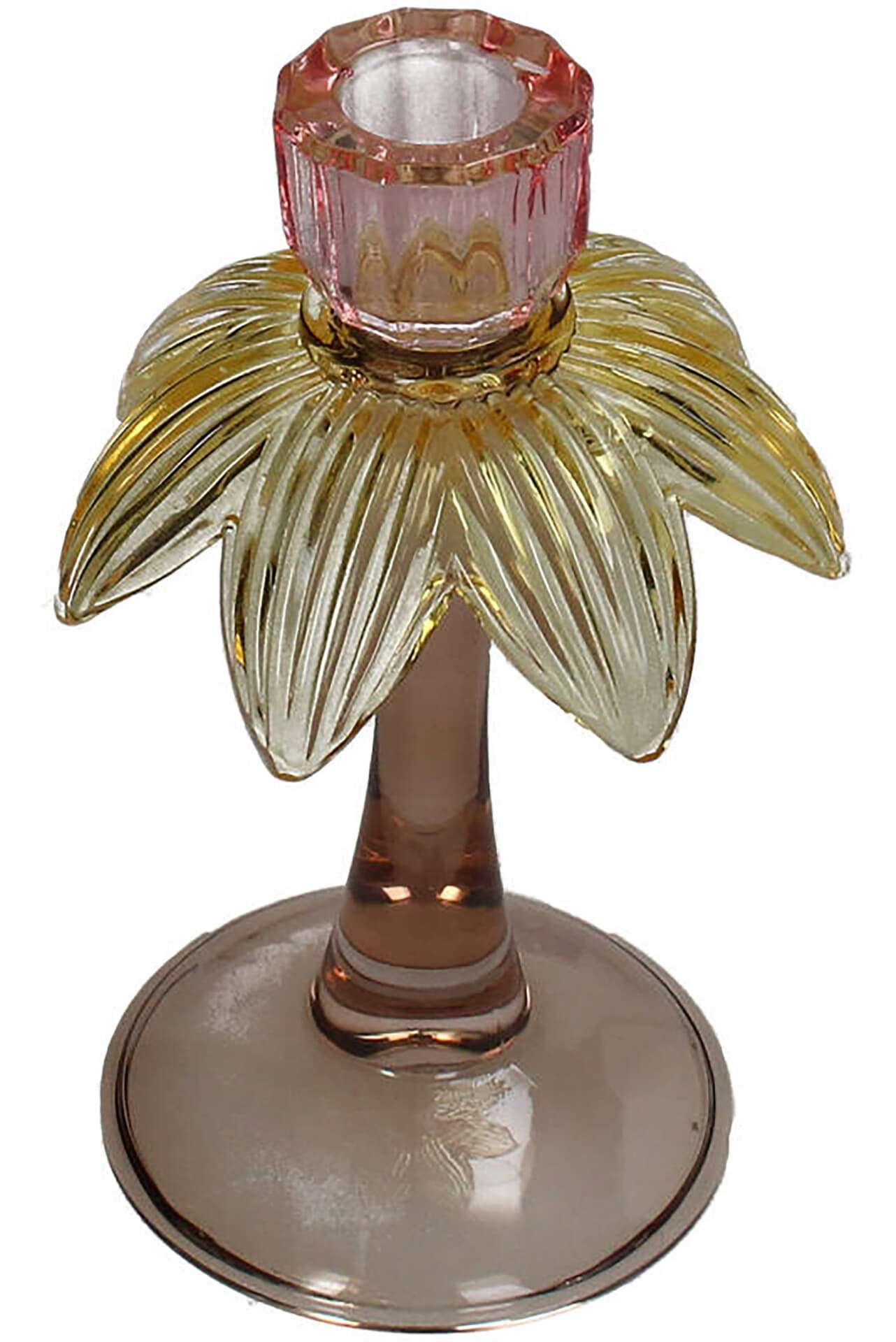 Bomont Collection Kandelaar Flower 11x11x18cm Multi