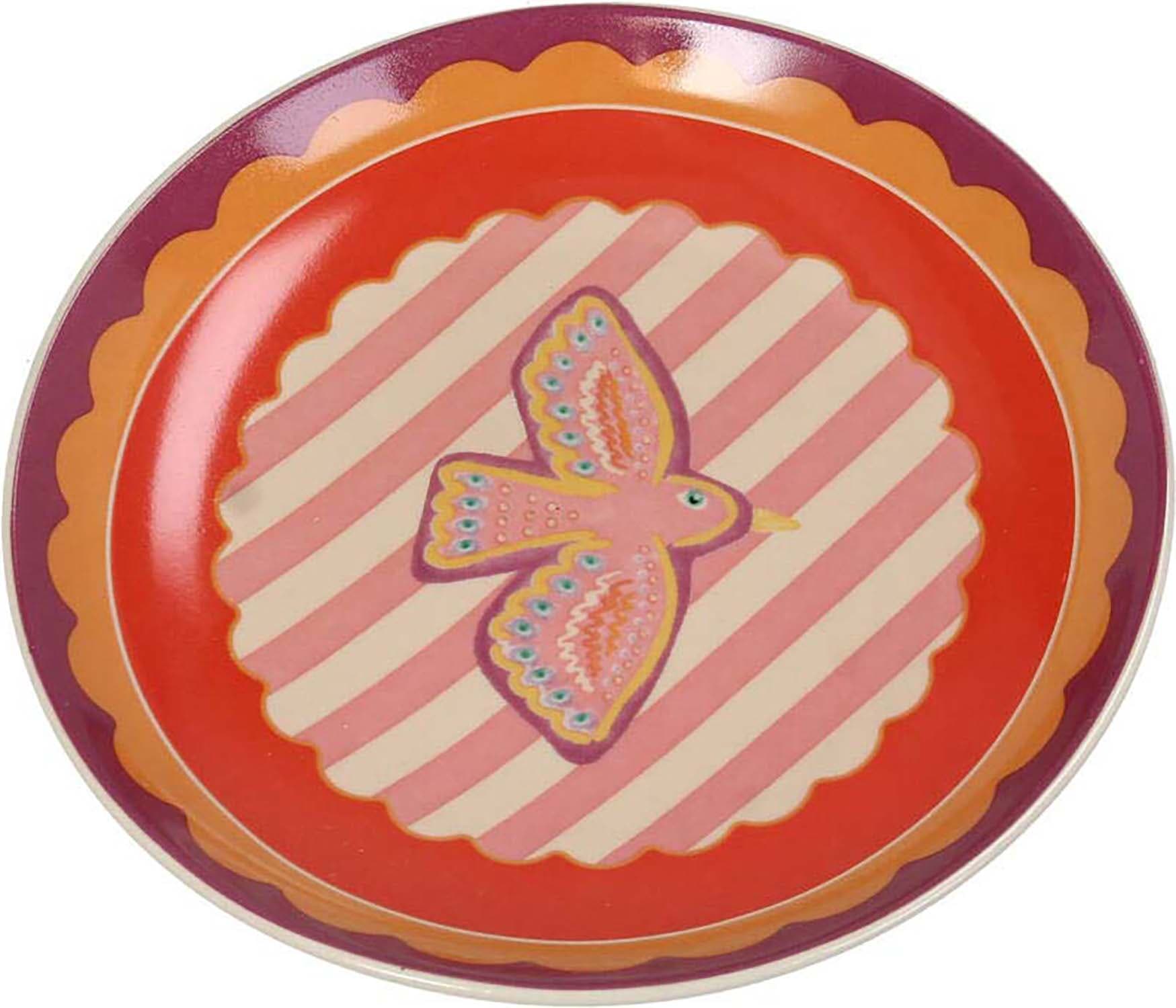 Bomont Collection Bord Bird 16 x 16 x 2 cm Multi