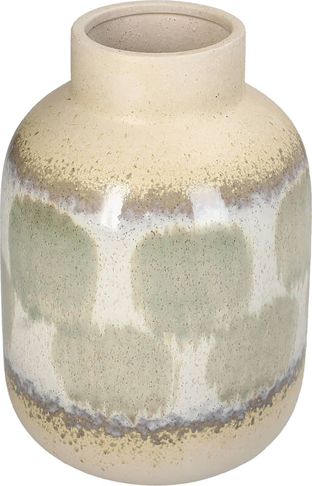 Bomont Collection Vaas 17x17x22.5cm Groen