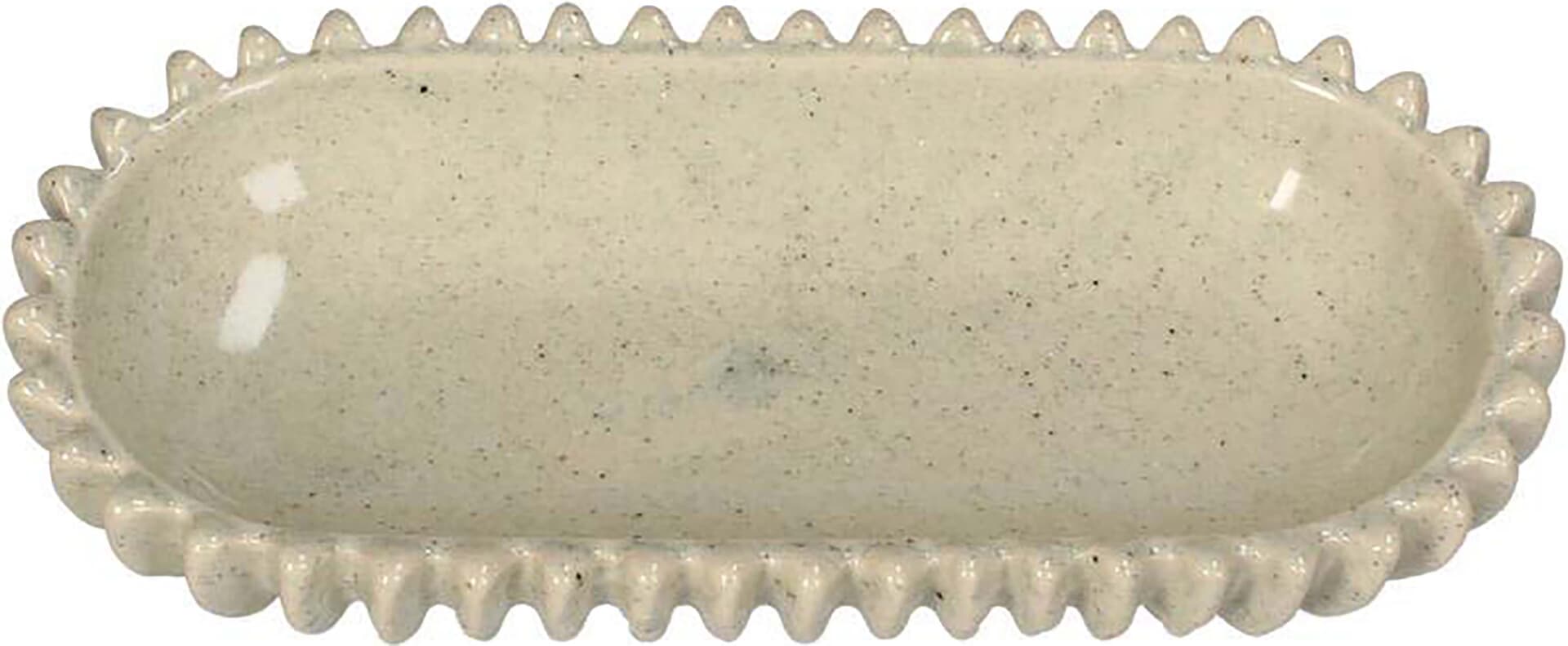 Bomont Collection Schaal 26.5x12.5x4.5 cm Beige