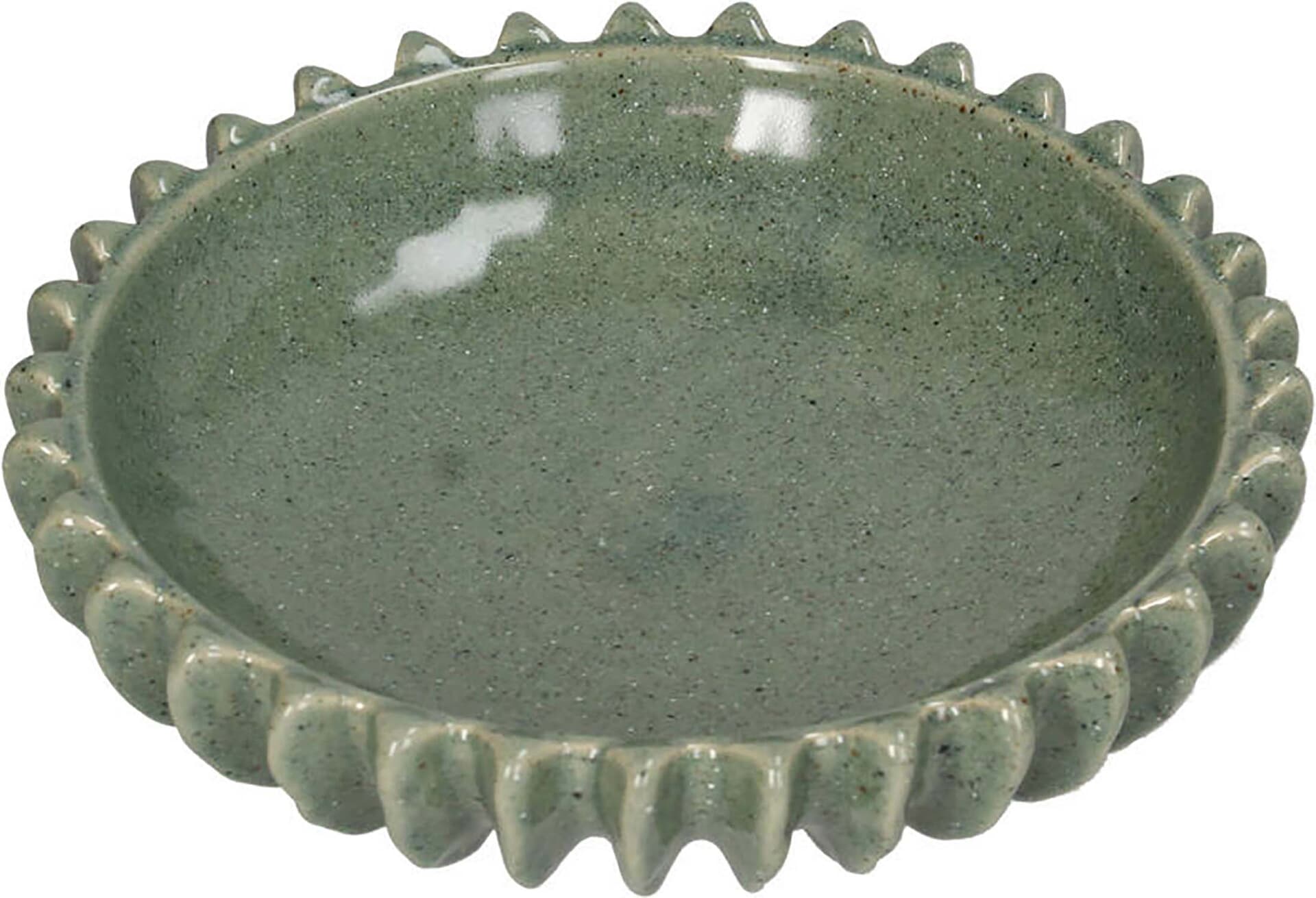 Bomont Collection Kom Keramiek 26.5x12.5x4.5cm Groen