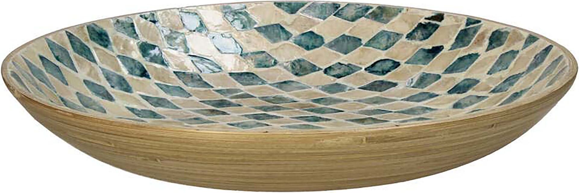 Bomont Collection Schaal Capiz 30x30x5cm Multi