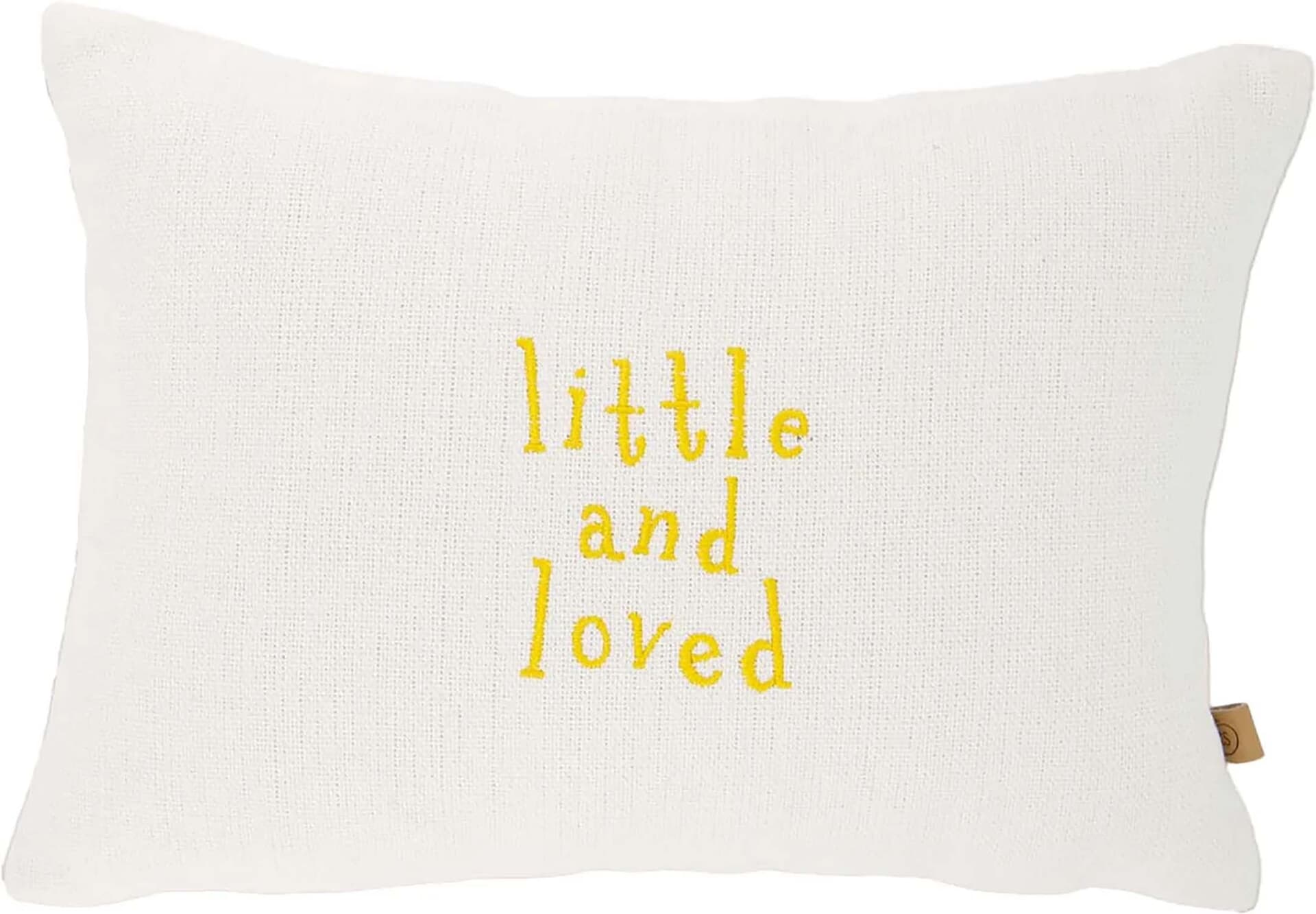 Zusss Kussen Little and loved 35x25cm Off White