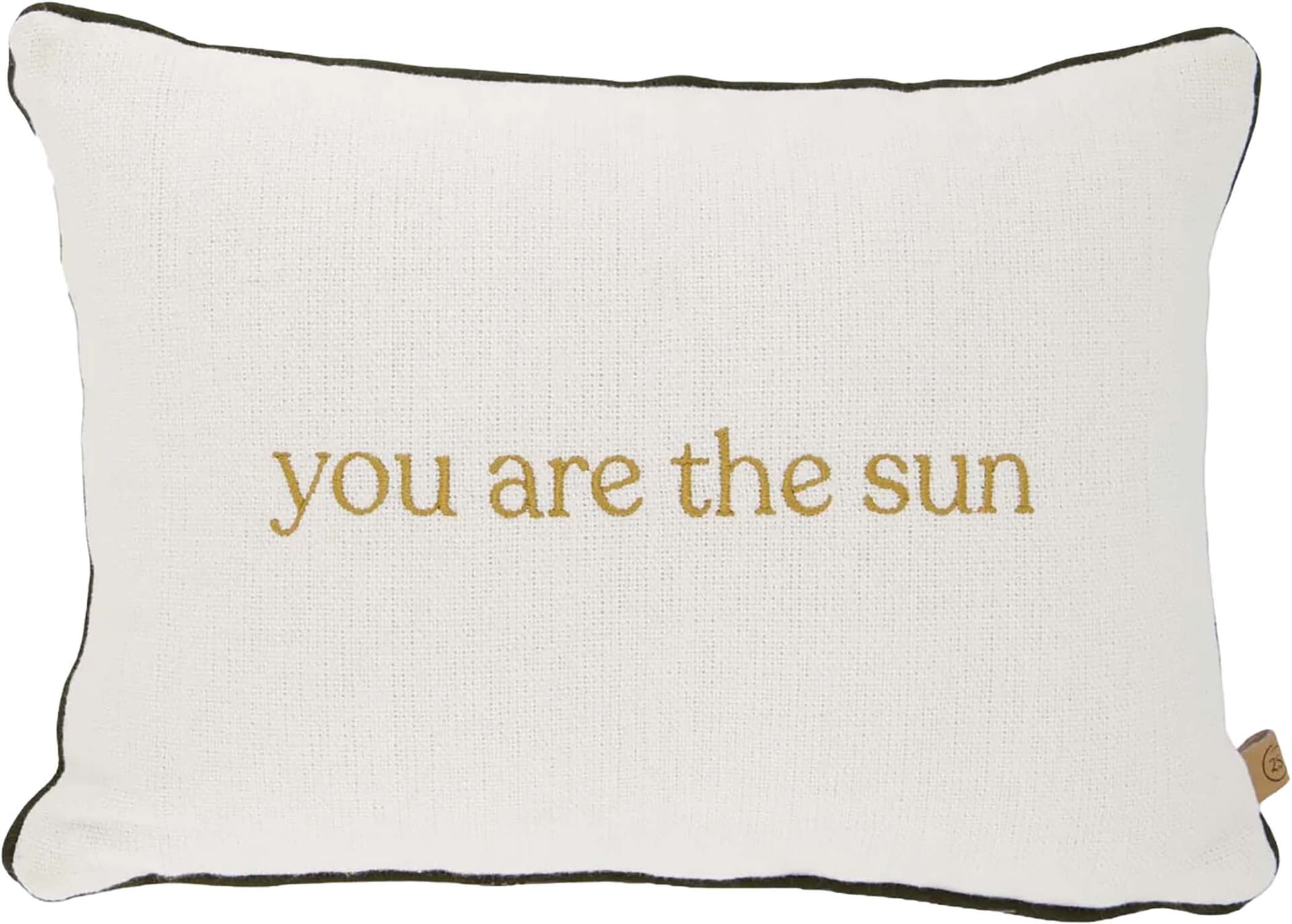 Zusss Kussen You are the sun 35x25cm Groen
