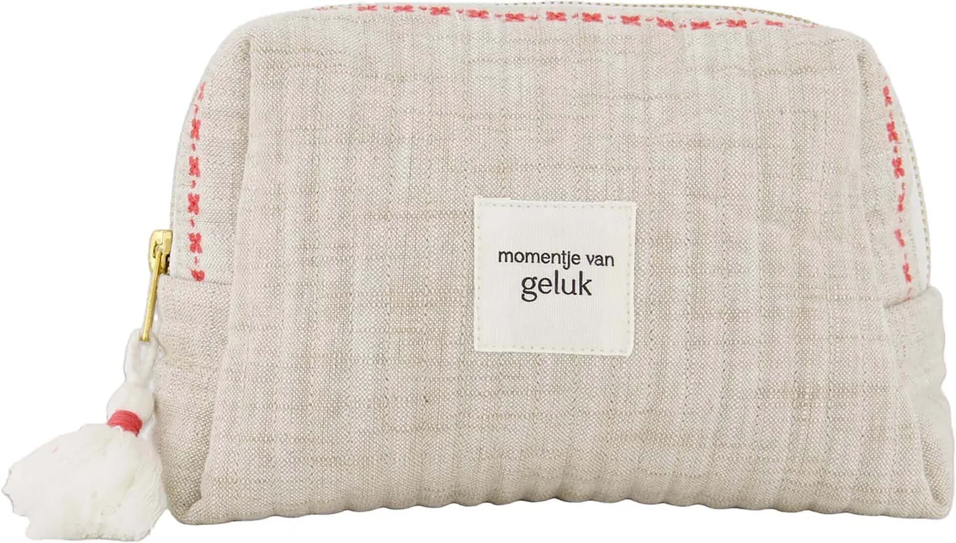 Zusss Toilettas Momentje van geluk Off White
