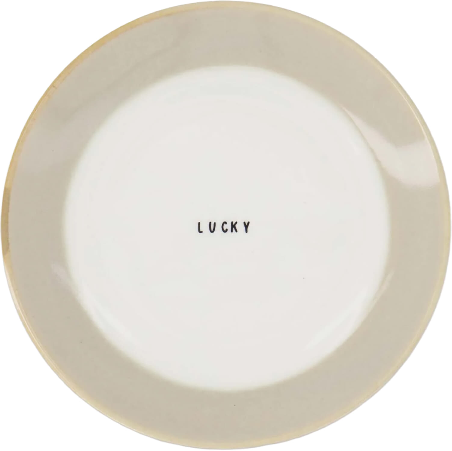 Zusss Gebaksbordje lucky Kaki