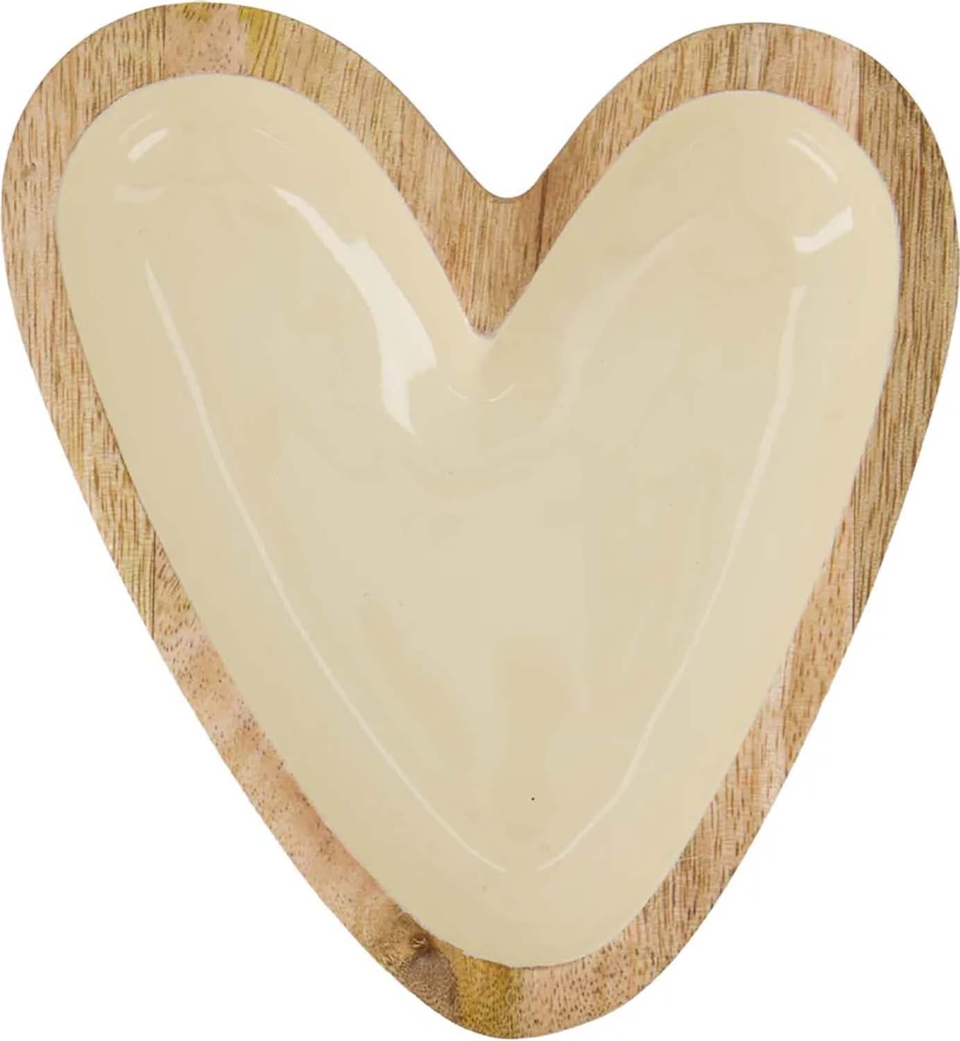 Zusss Kom Hartje 13x12x3cm Kaki