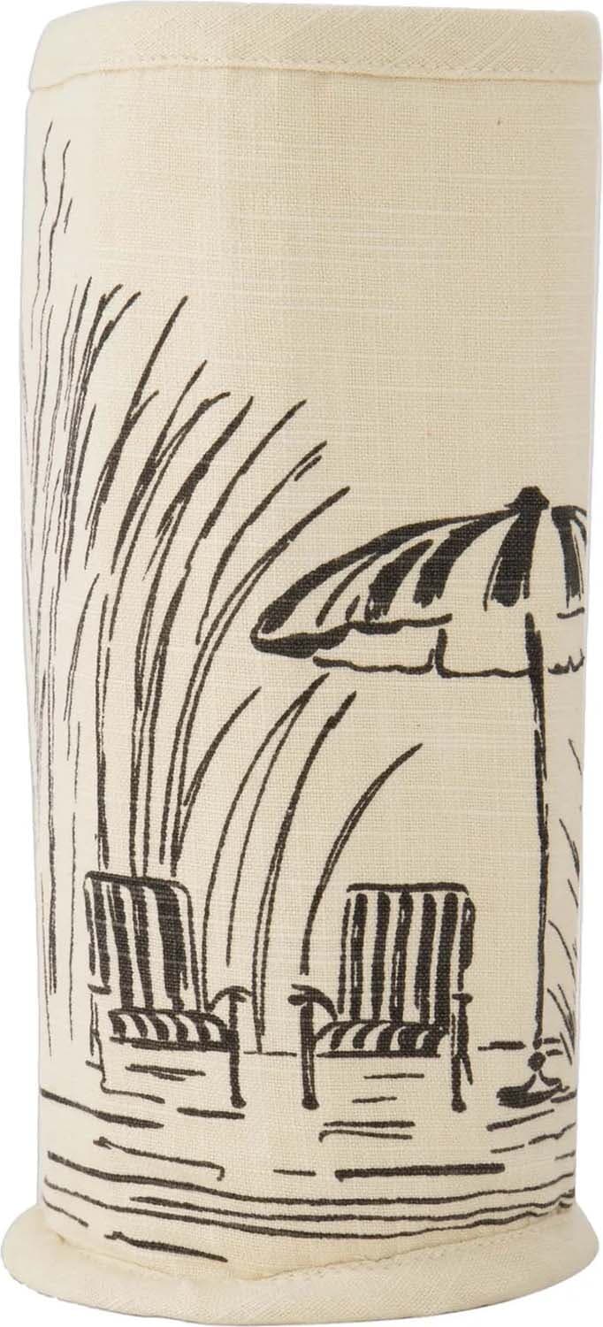 Zusss Wijnkoeler Sunshine 26x32cm Kaki