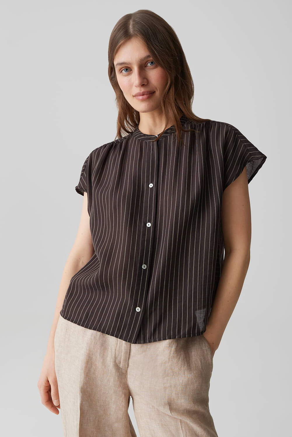 Opus Bloes Friepe Bruin