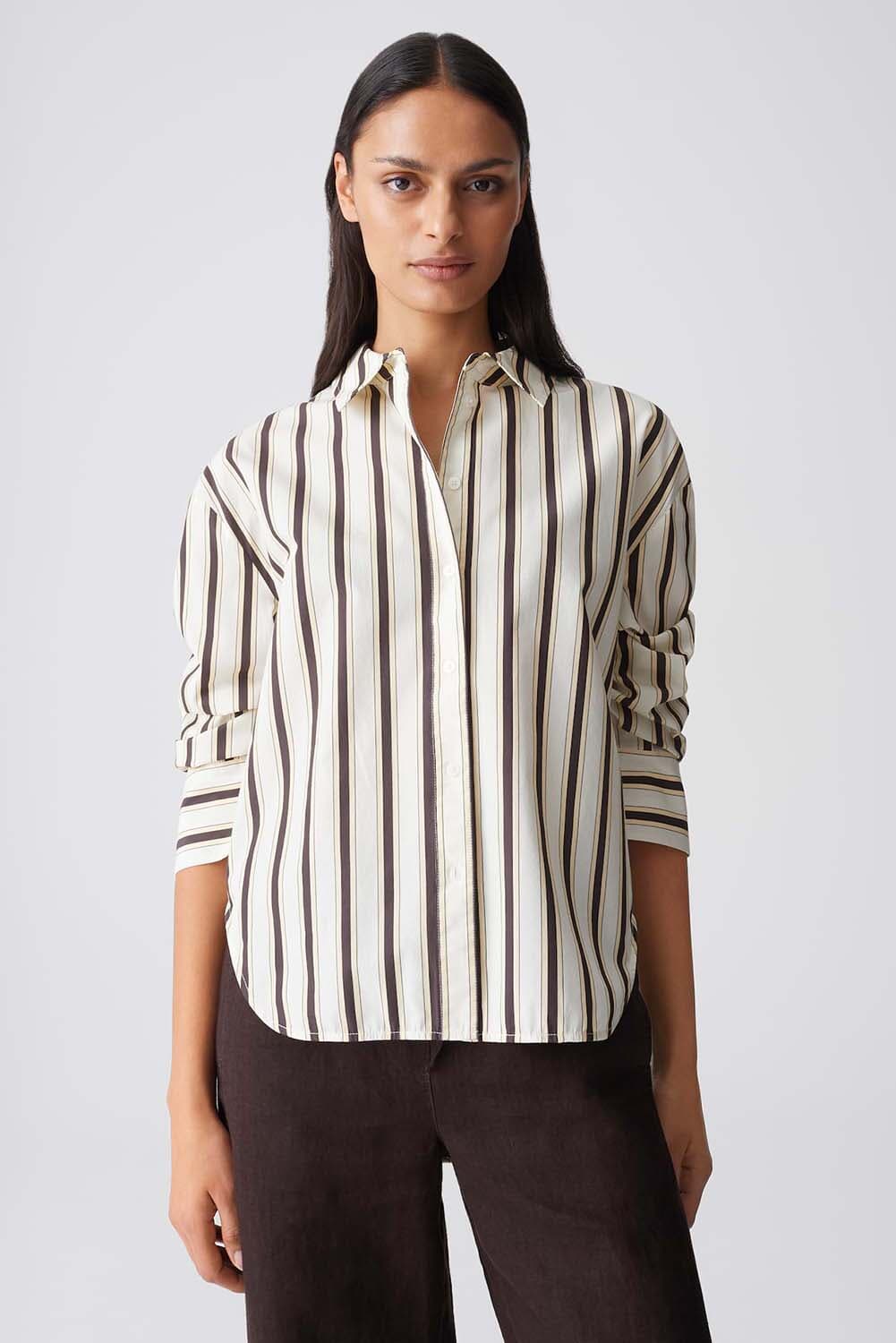 Opus Blouse Flanko Resort Crème