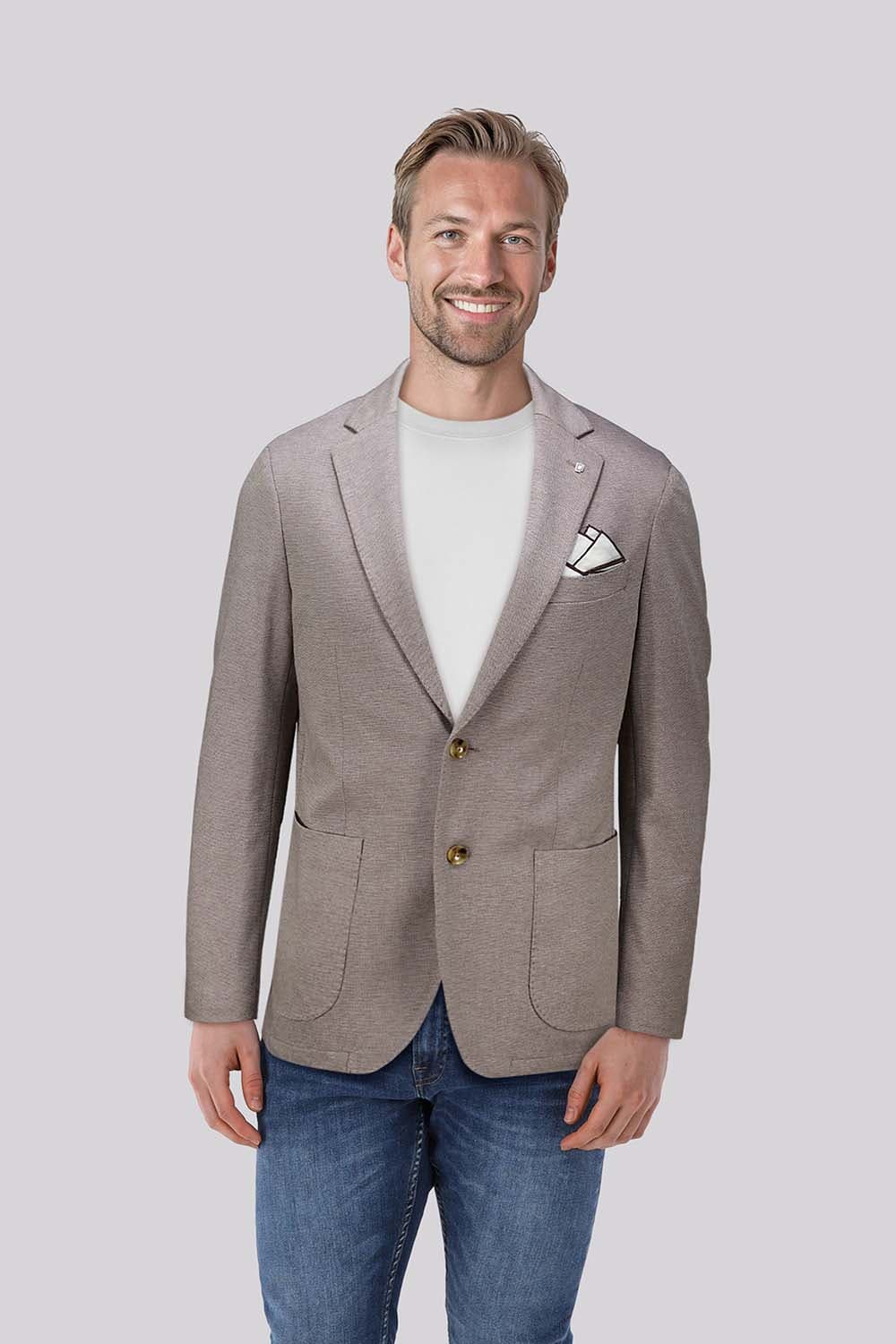 Born With Appetite Blazer Mylo  Beige