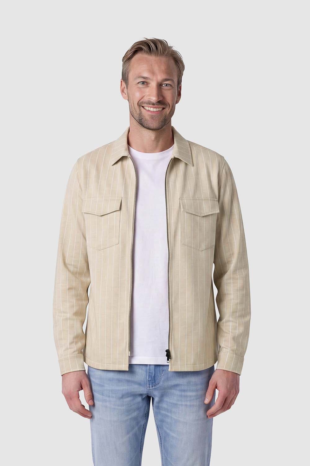 Born With Appetite Overshirt Grijs