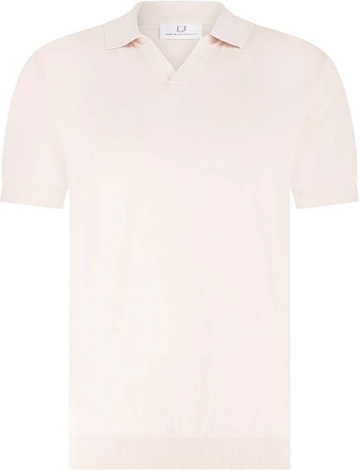 Born With Appetite Polo Shiwn Knitted  Off White