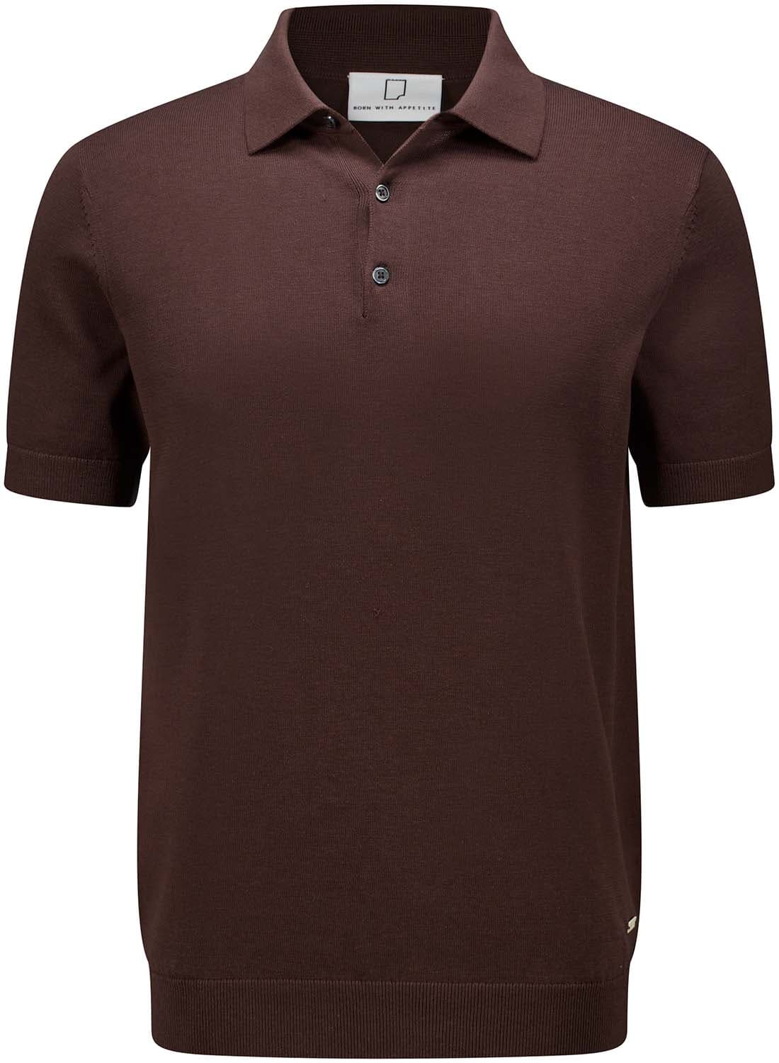 Born With Appetite Polo Wolf Knitted   Bruin