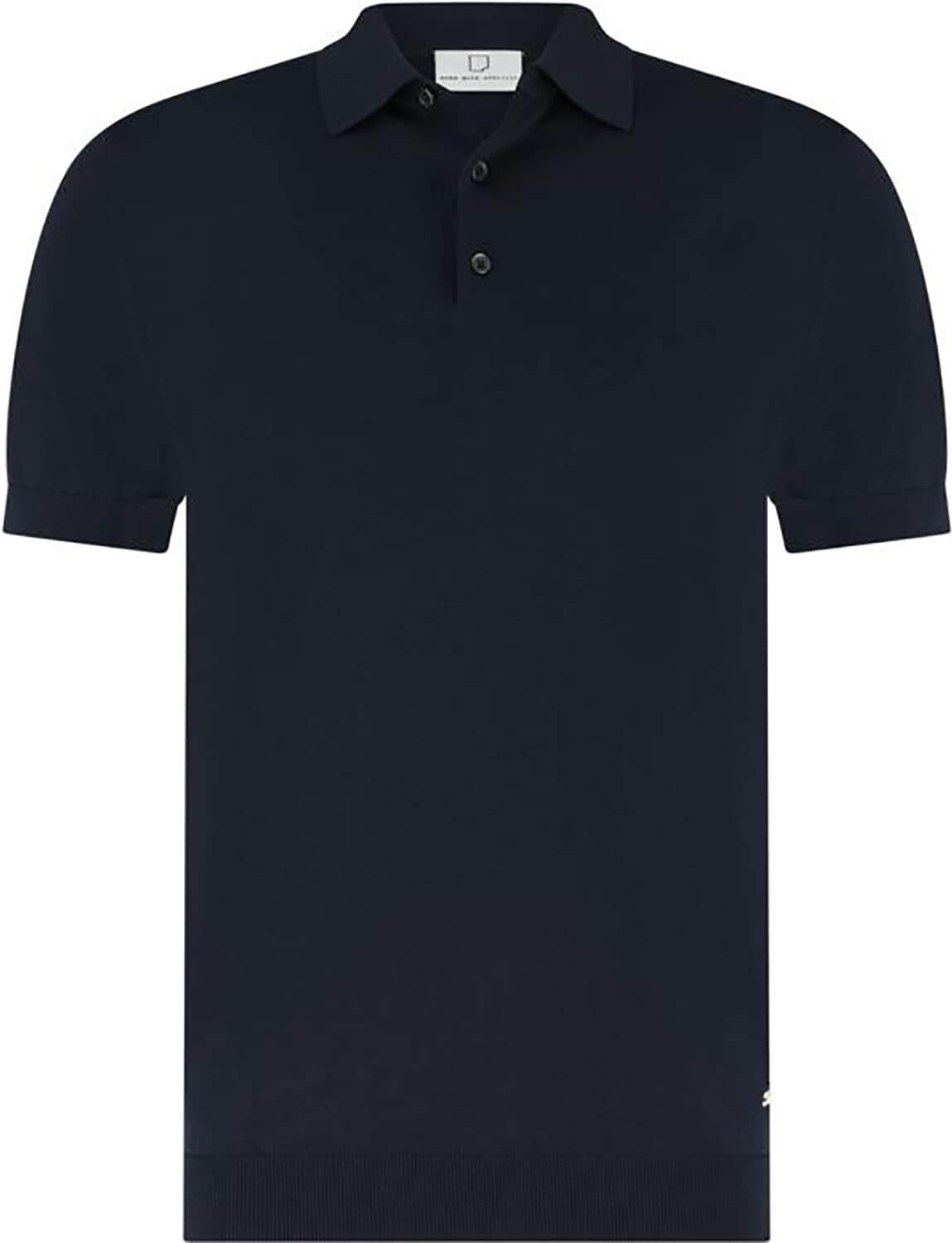Born With Appetite Polo Wolf Knitted   Navy