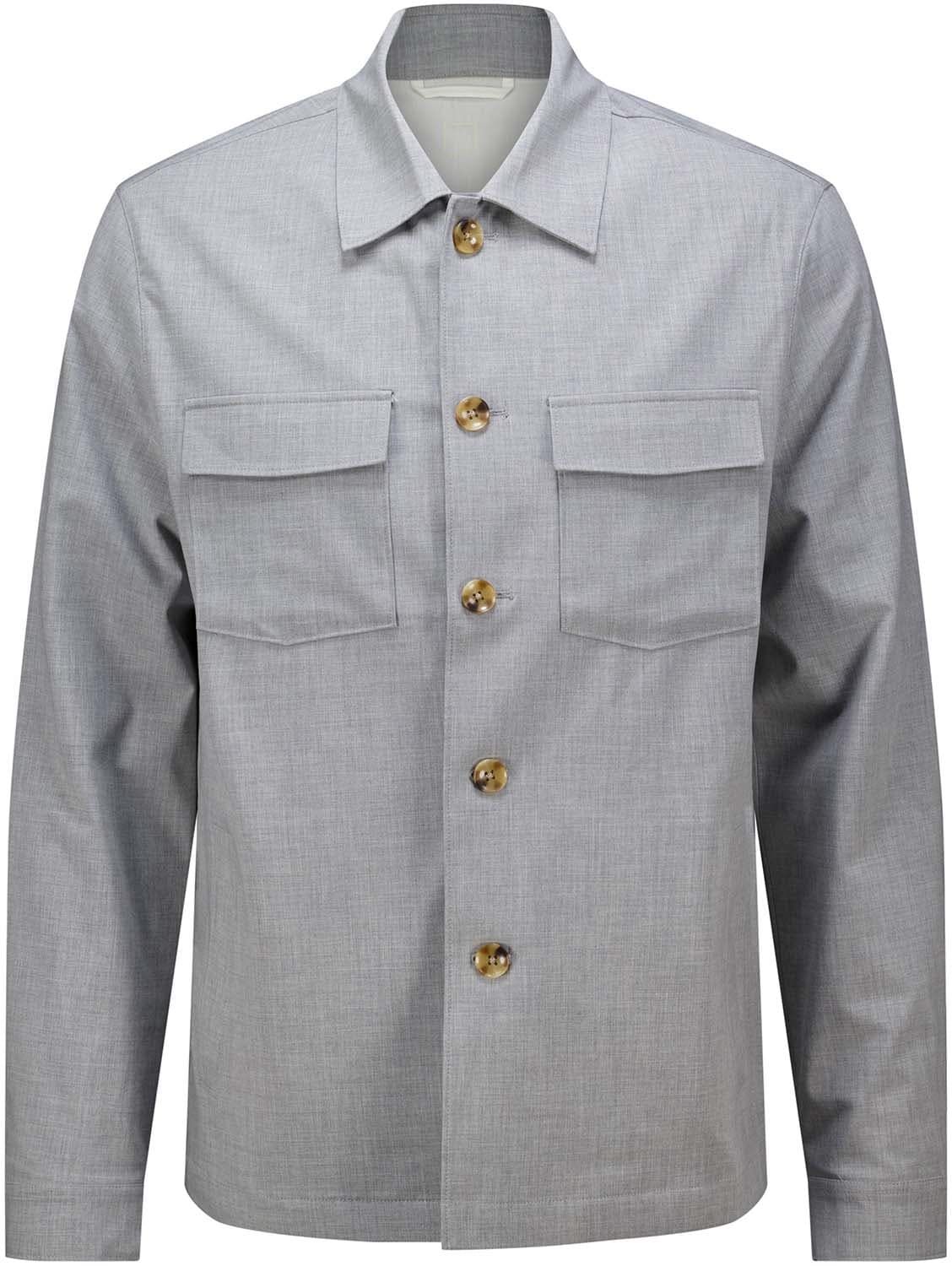 Born With Appetite Overshirts Matteo  Antraciet