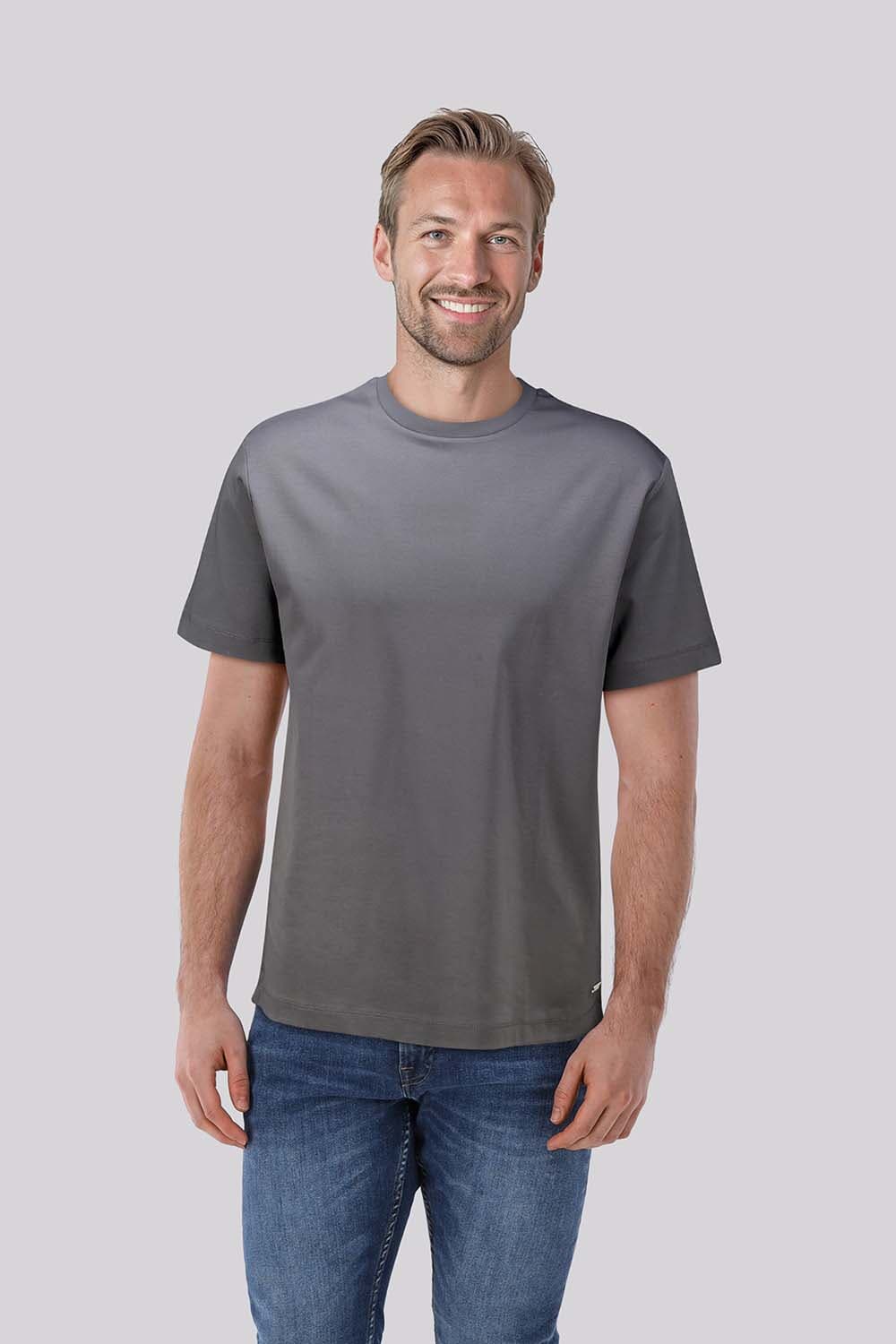 Born With Appetite T-shirt Salerno  Antraciet
