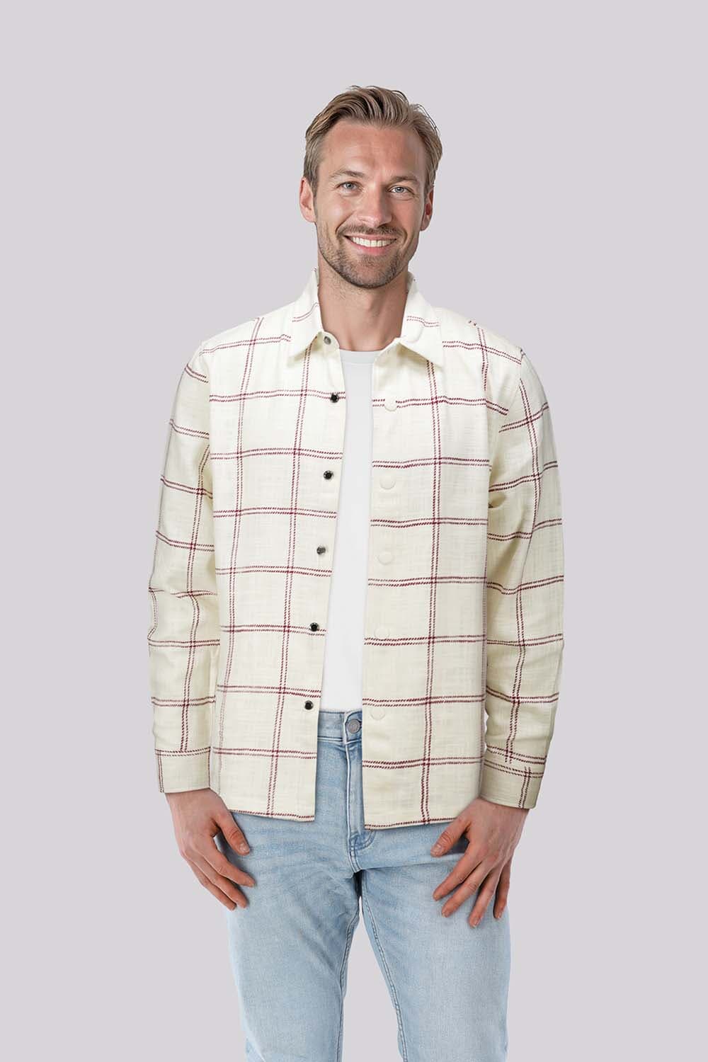 Supply & Co Overshirt Forrest Off White