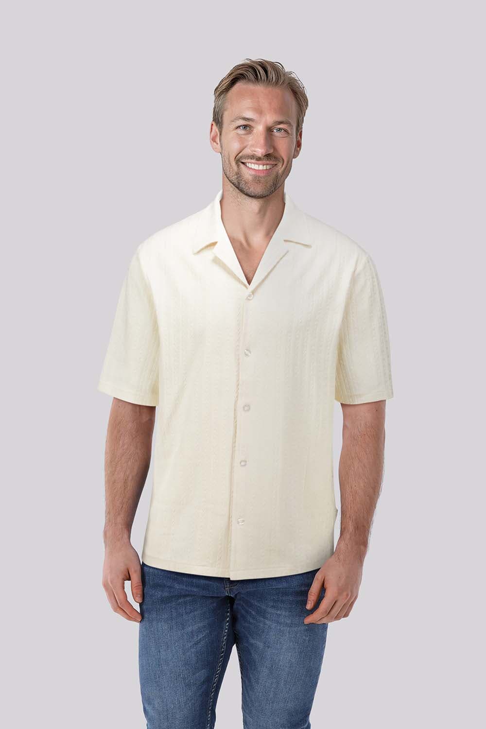 Supply & Co Overhemd Clyde  Off White