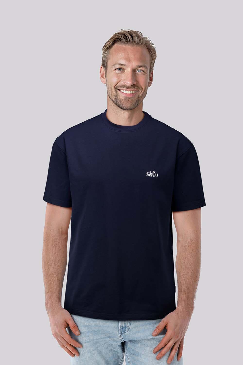 Supply & Co T-shirt Abdon Navy