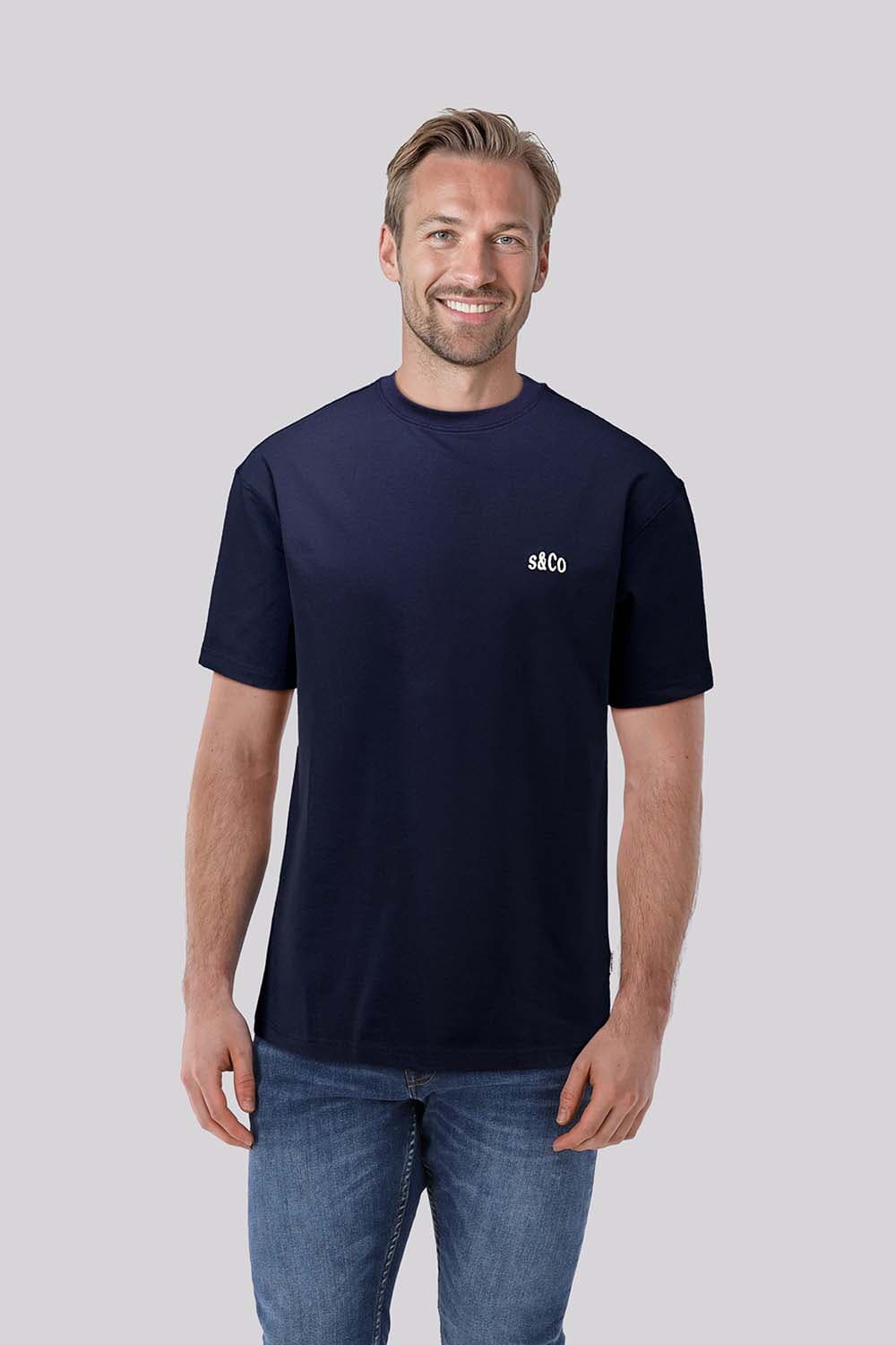 Supply & Co T-shirt Cooper Navy