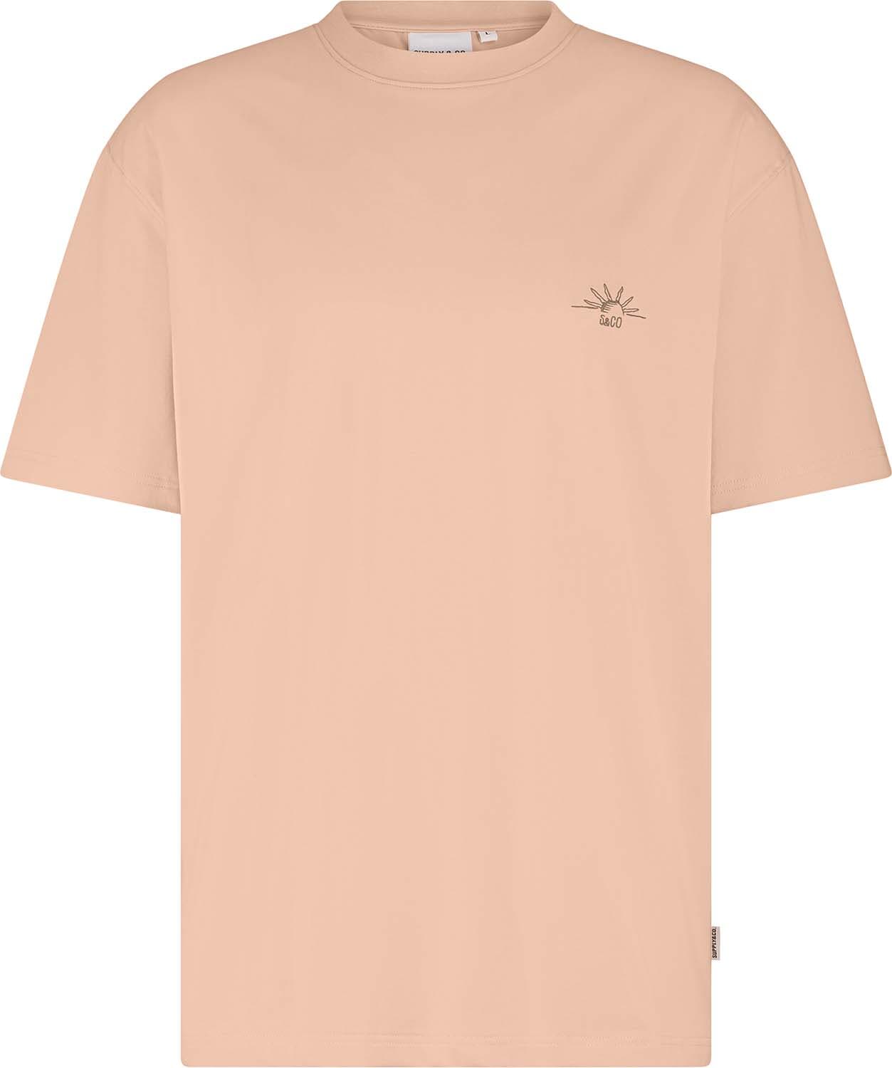 Supply & Co T-shirt Ezra With Backprint Oranje