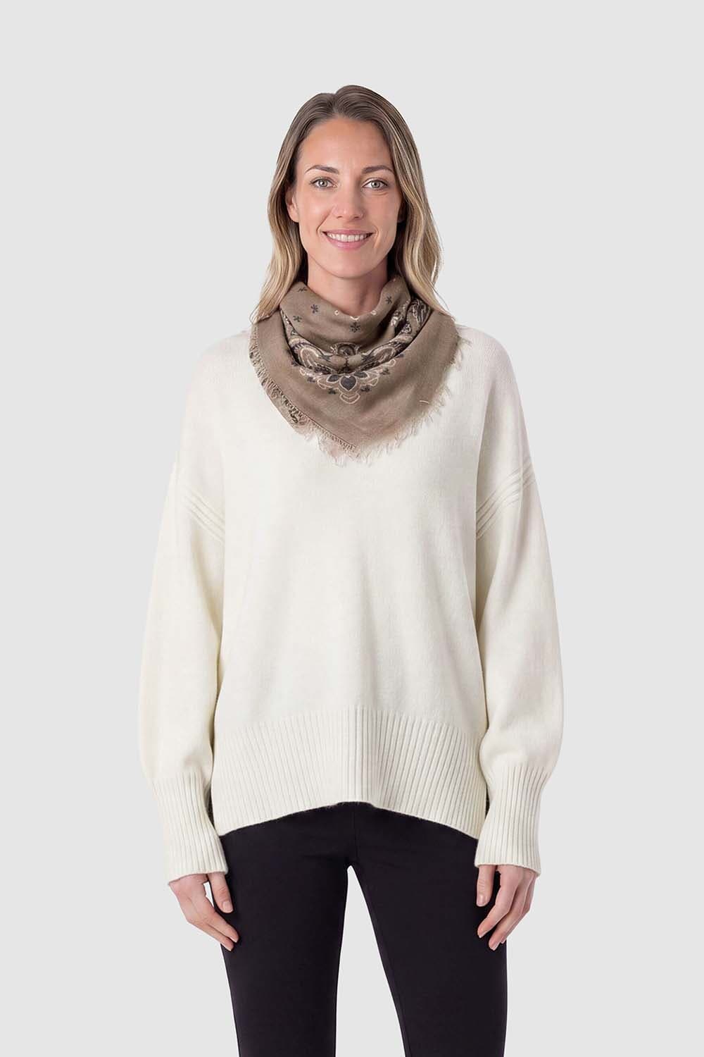 Bomont Sjaal Fee Taupe