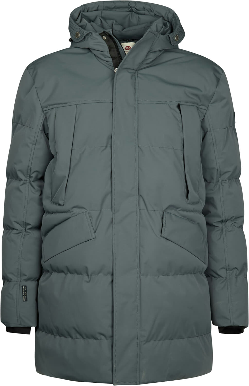 Petrol Jack Padded Grijs