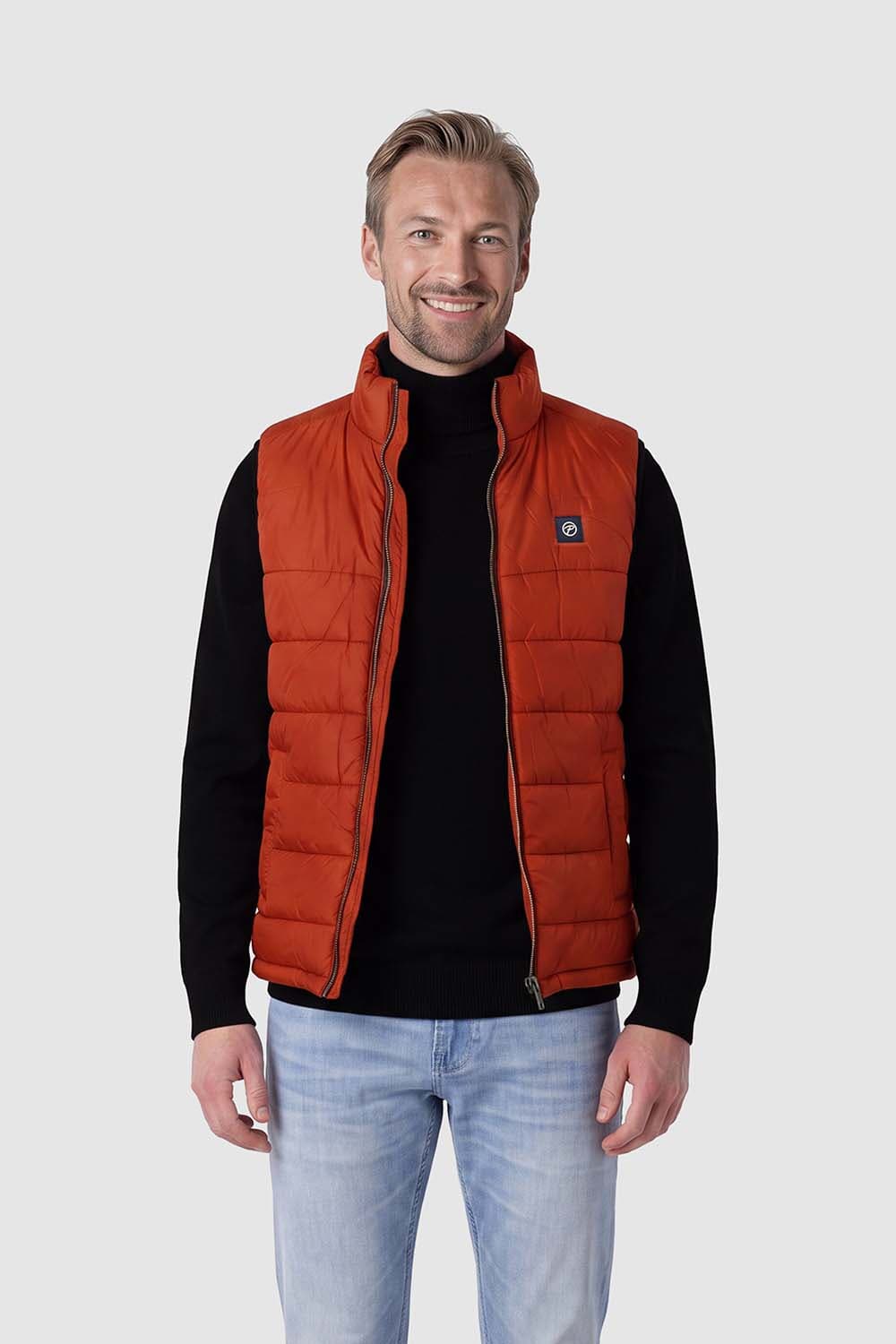 Petrol Bodywarmer Oranje