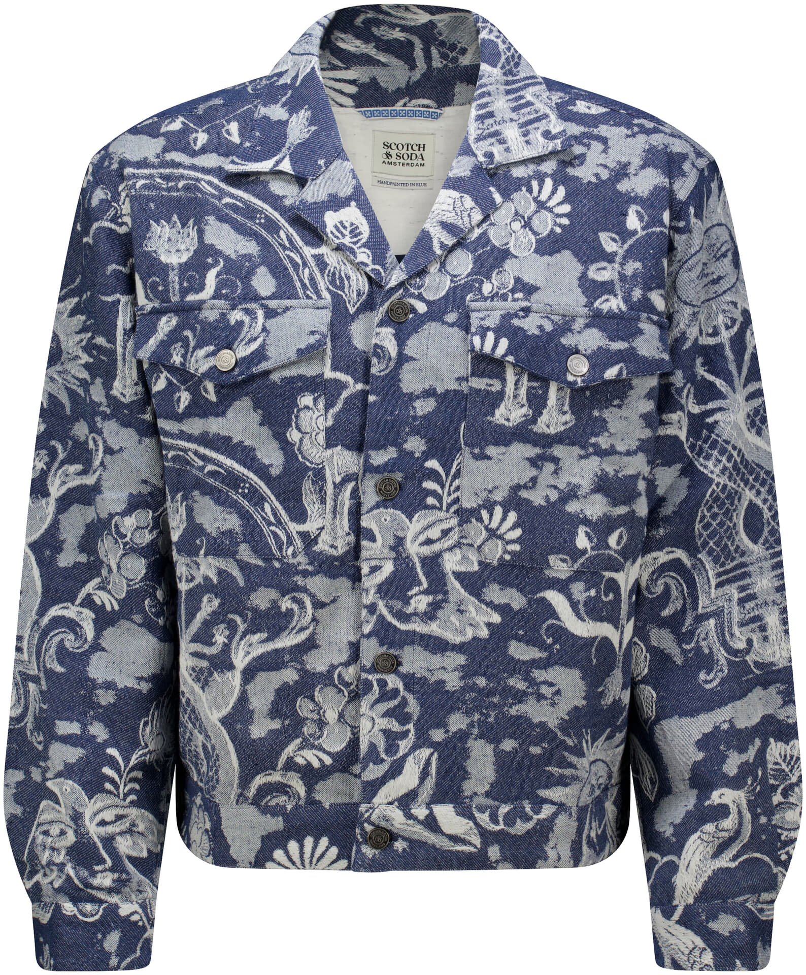 Scotch & Soda Overshirt Indigo