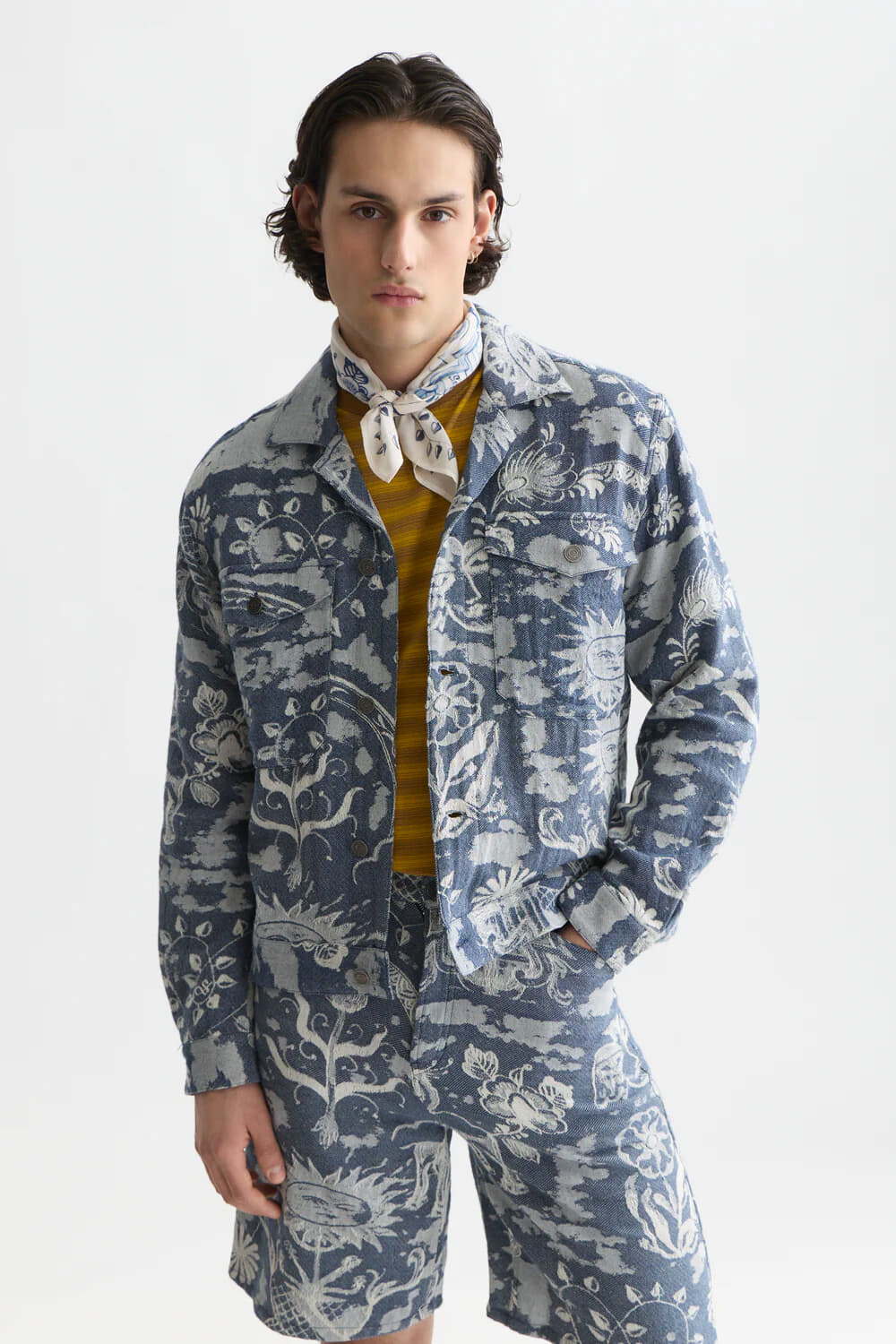 Scotch & Soda Overshirt Indigo