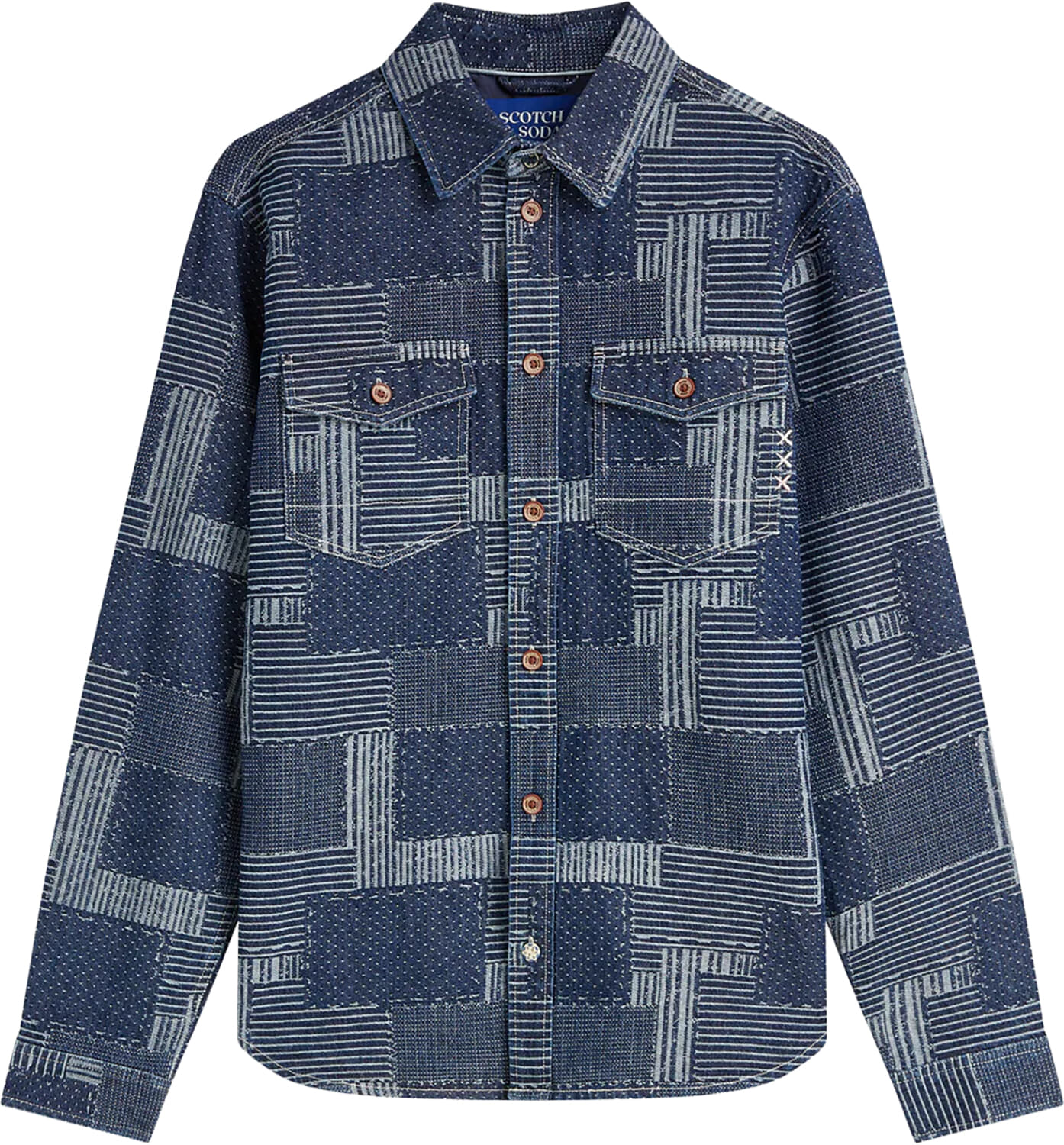 Scotch & Soda Overshirt Navy