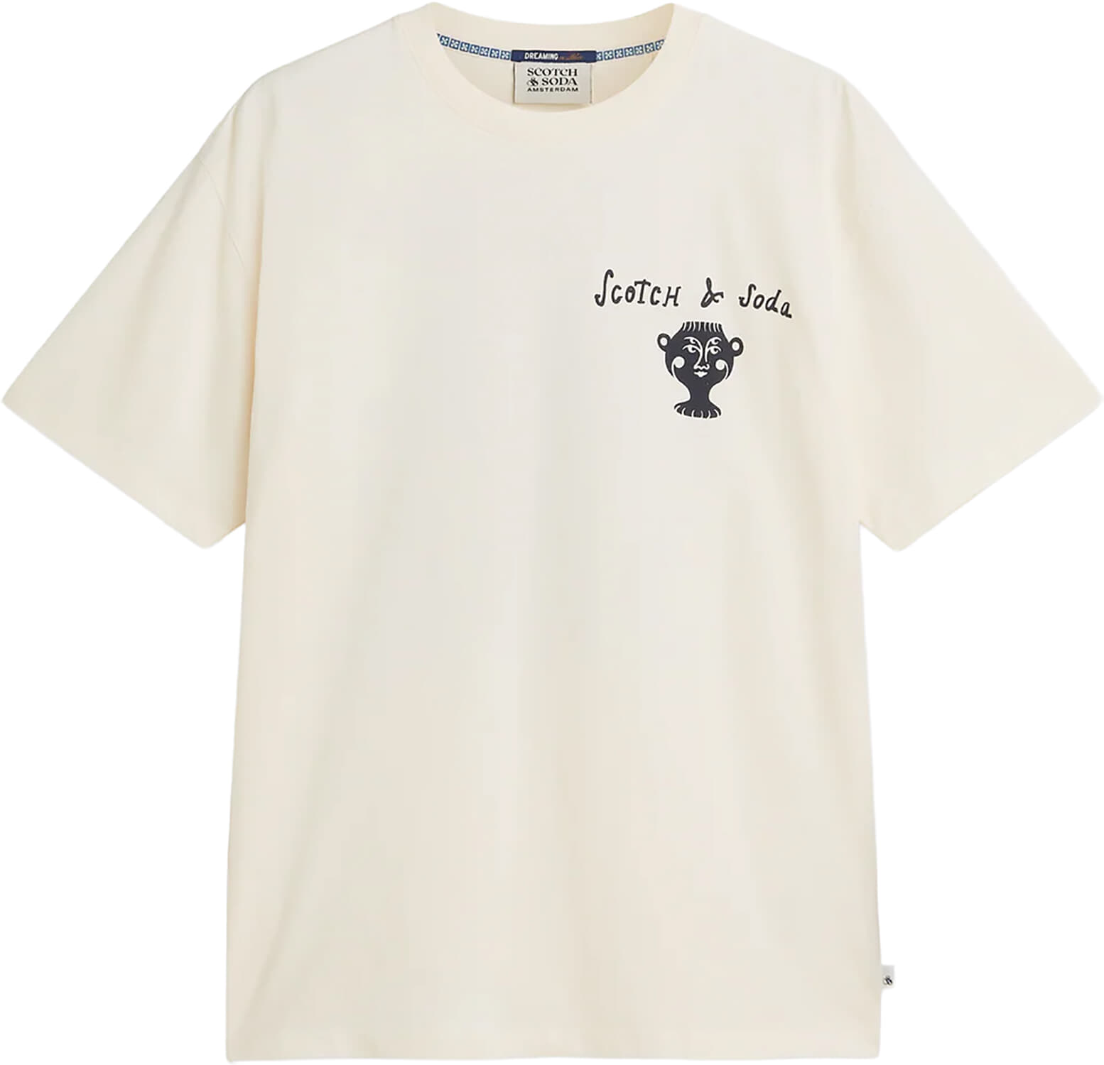 Scotch & Soda T-shirt Kaki