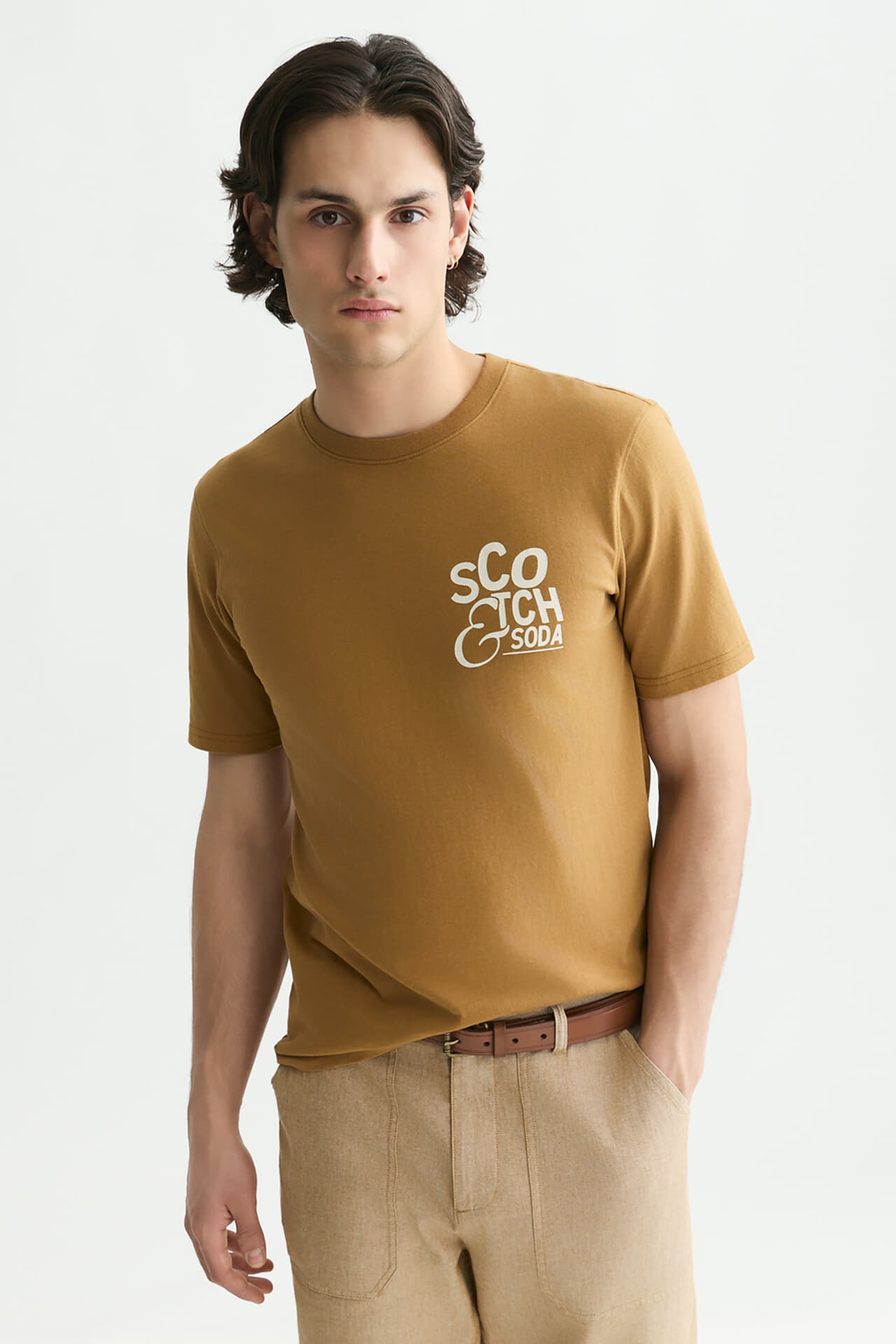 Scotch & Soda T-shirt  Beige