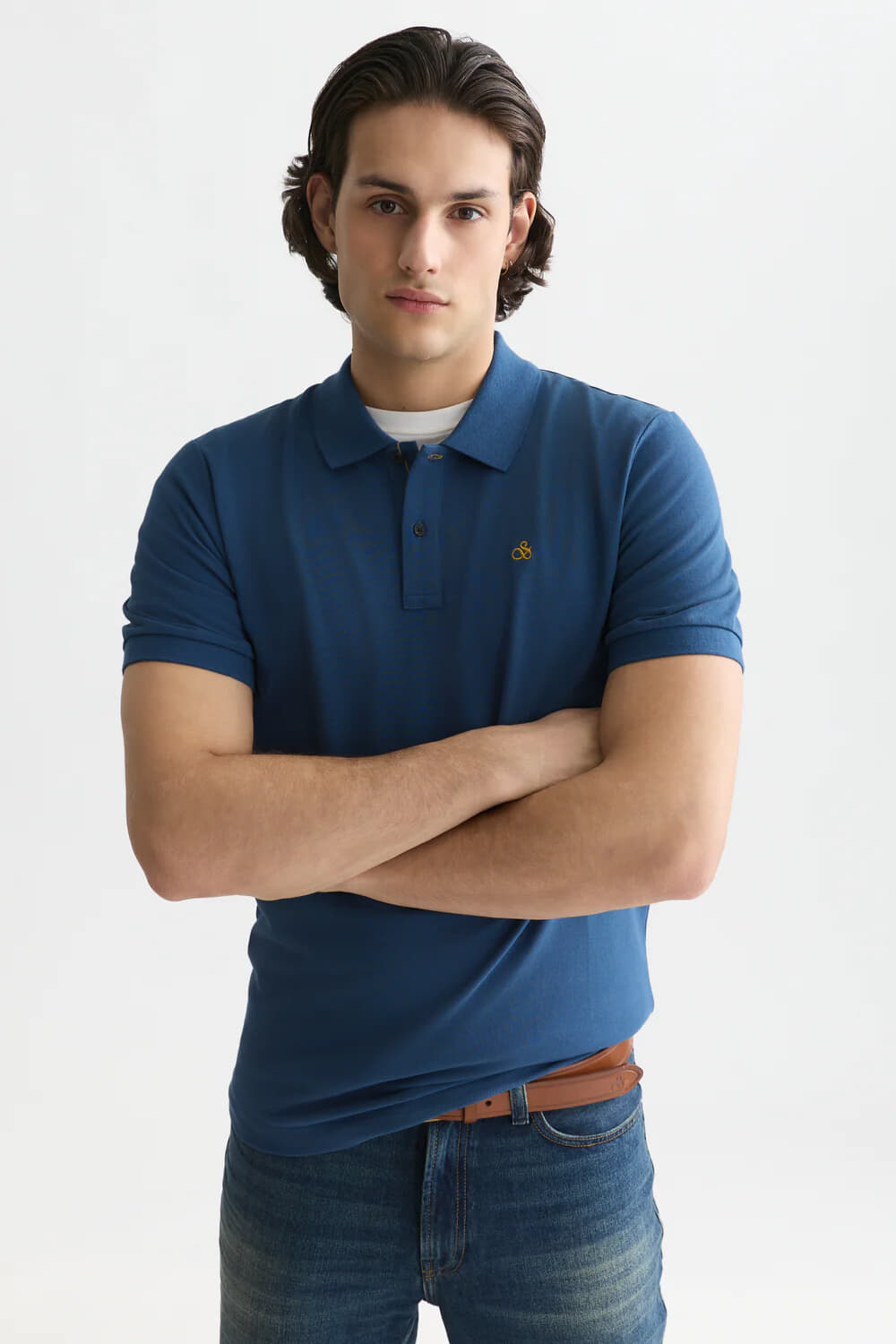 Scotch & Soda Polo Indigo