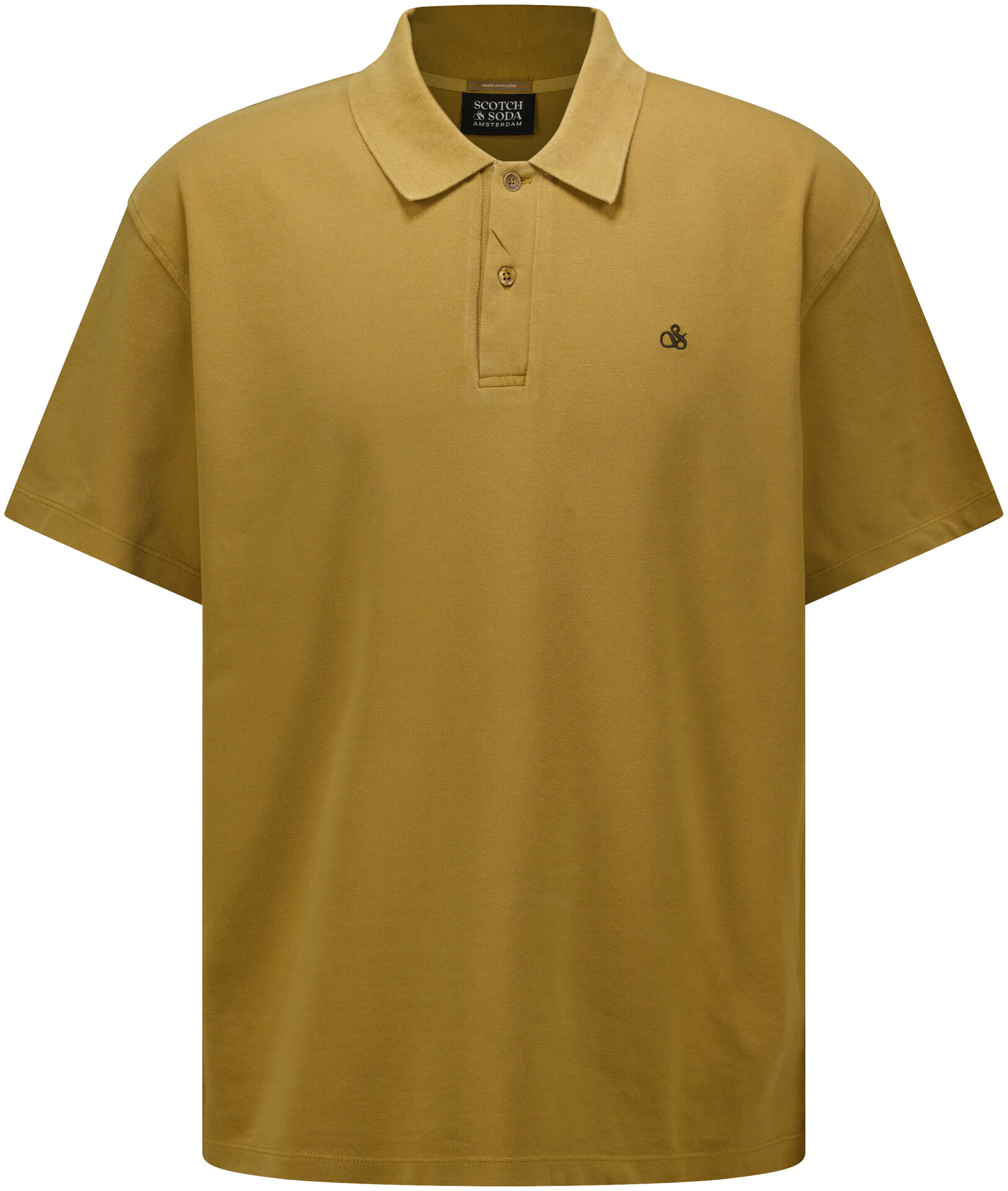 Scotch & Soda Polo Pique  Relaxed-fit  Beige
