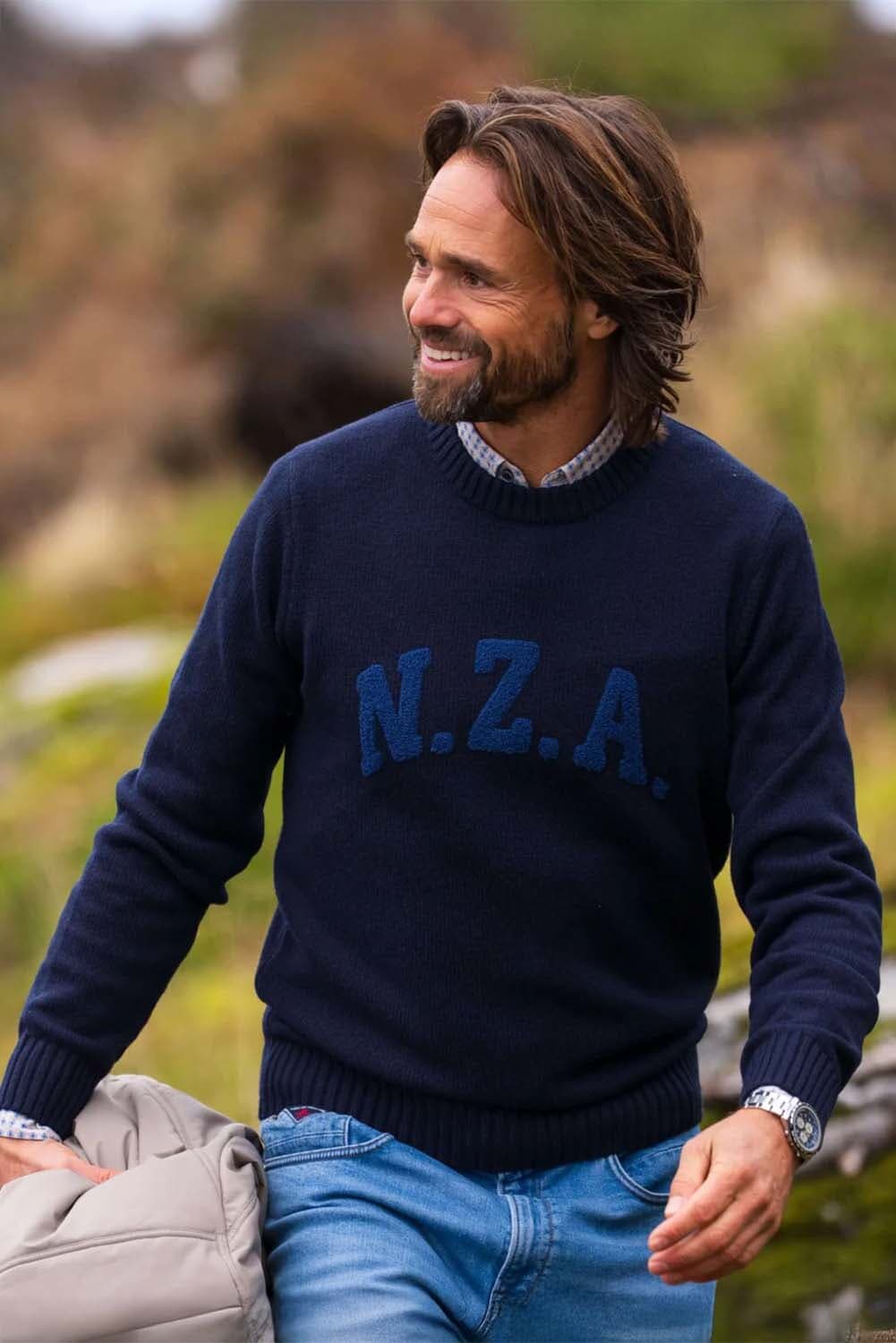 NZA Sweater Ronde Hals Navy