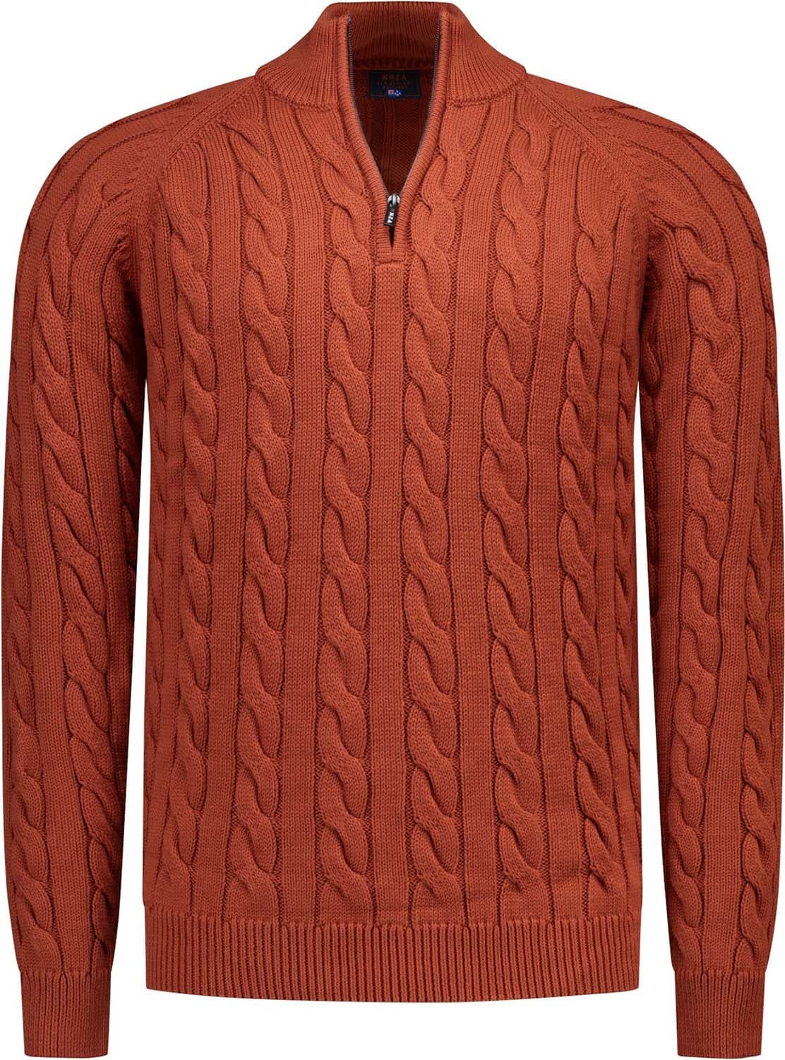 NZA Half-zip Pullover Brick