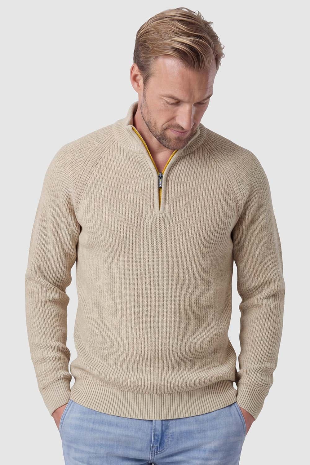 NZA Pullover Half-zip  Kaki