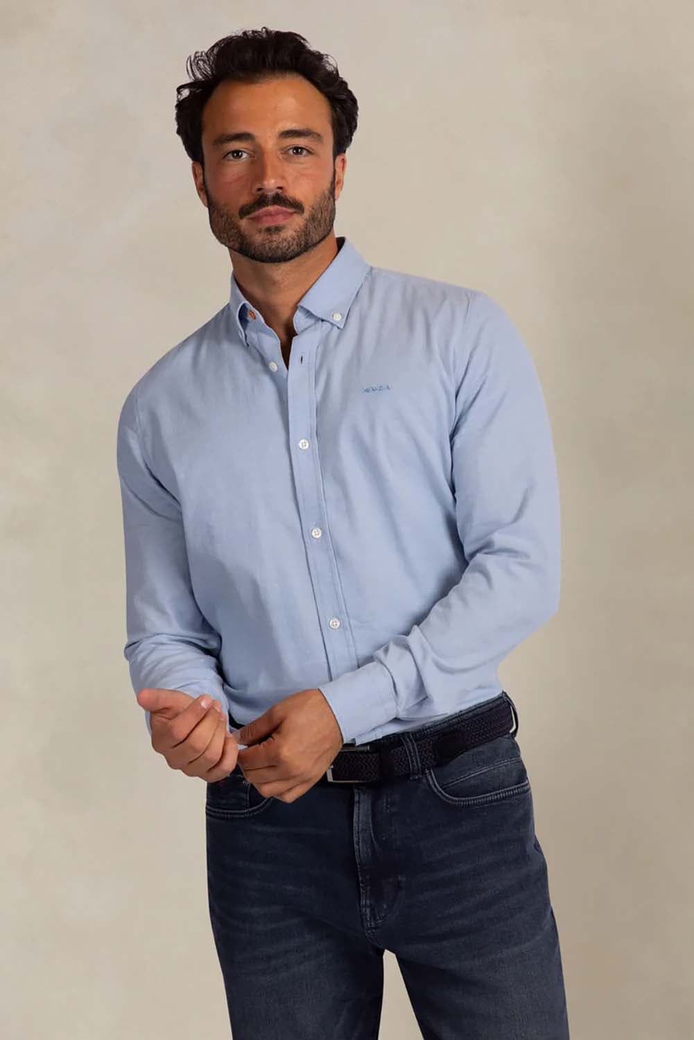 NZA Overhemd  Blauw